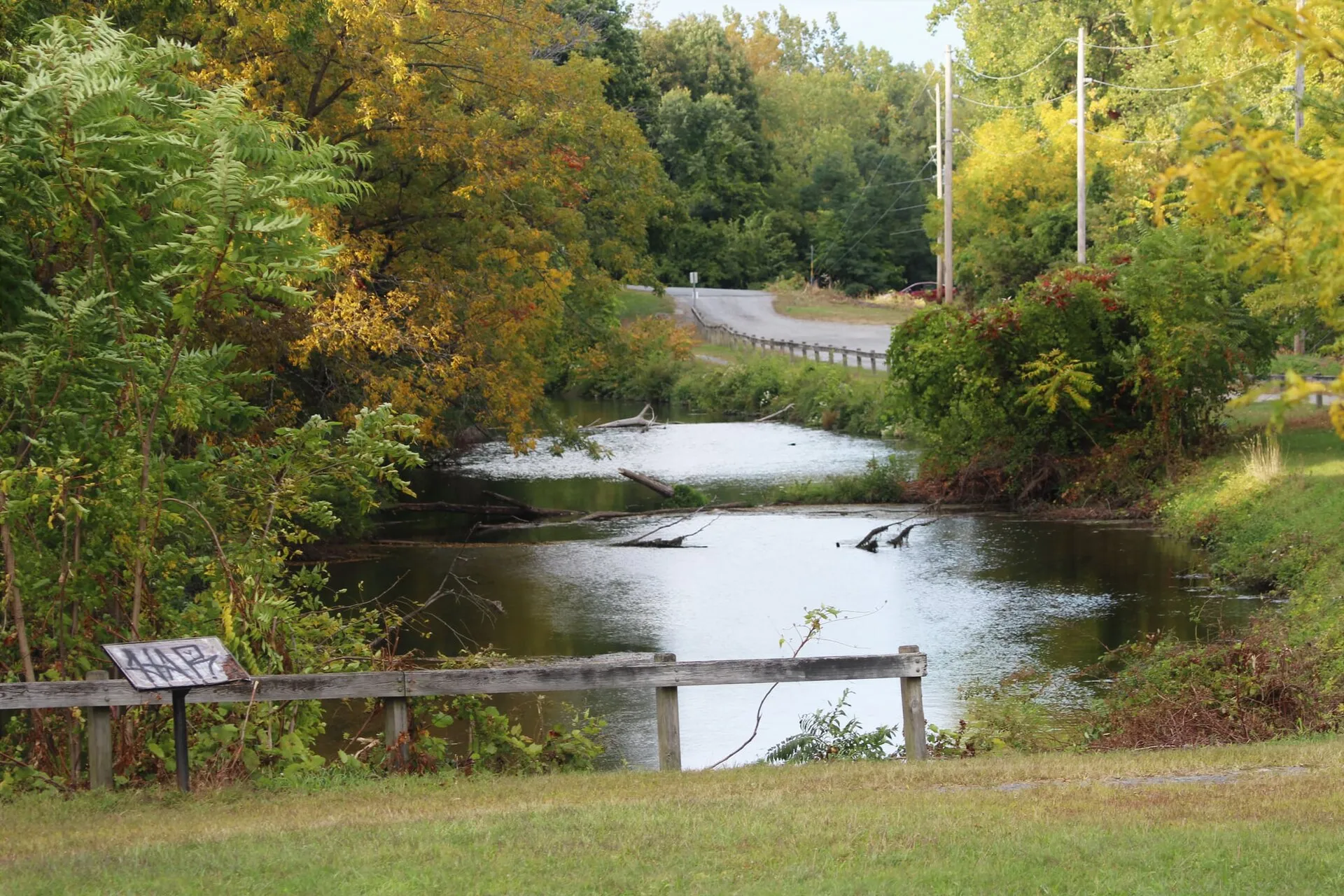Old Champlain Canal Lock 4 at the end of the Old Champlain Canal Trail, Waterford