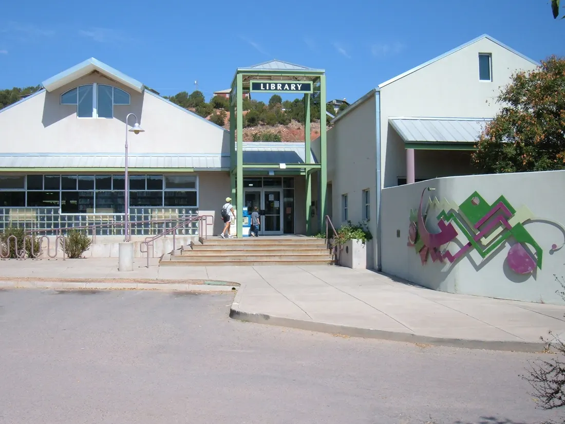 East Mountain branch library of Albuquerque/Bernalillo County Library System, located in Tijeras, New Mexico.