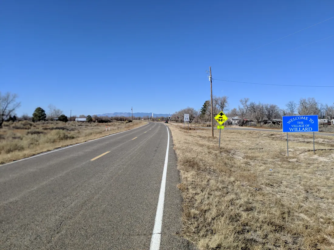 Welcome to the village of Willard New Mexico