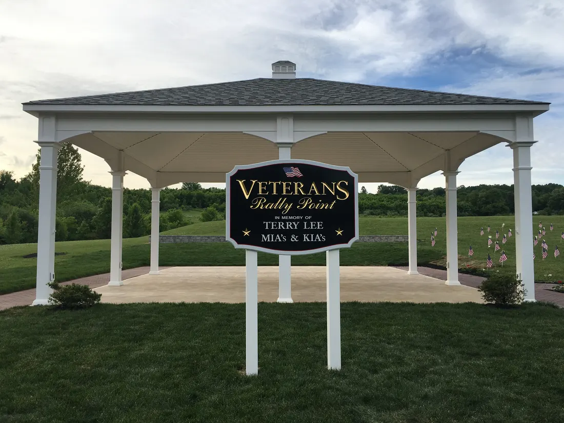Veterans Rally Point Pavilion in Lopatcong, NJ