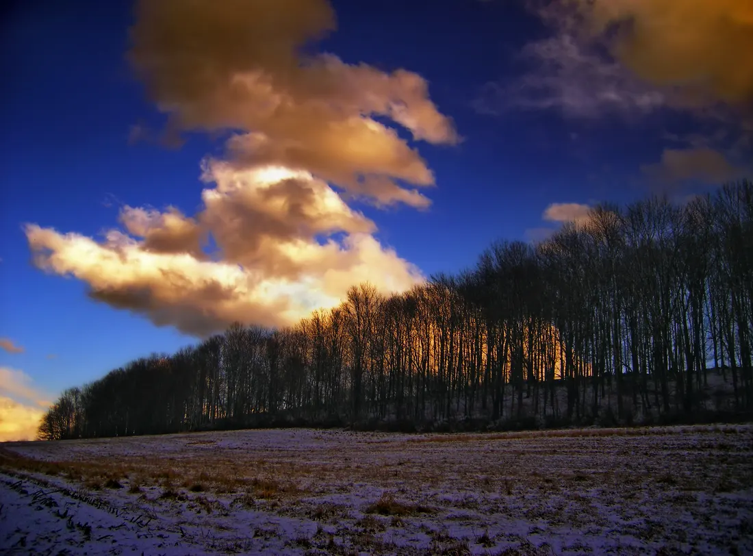 Dusk, Lower Mount Bethel Township, Northampton County.