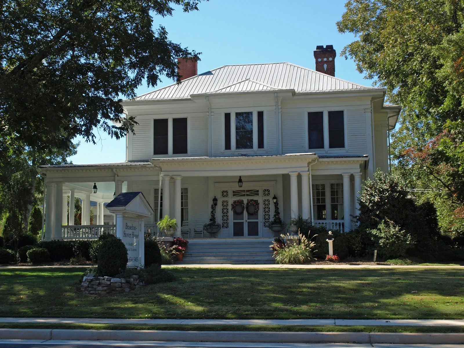 The Braselton-Stover House in Braselton, Georgia , part of the Braselton Historic District