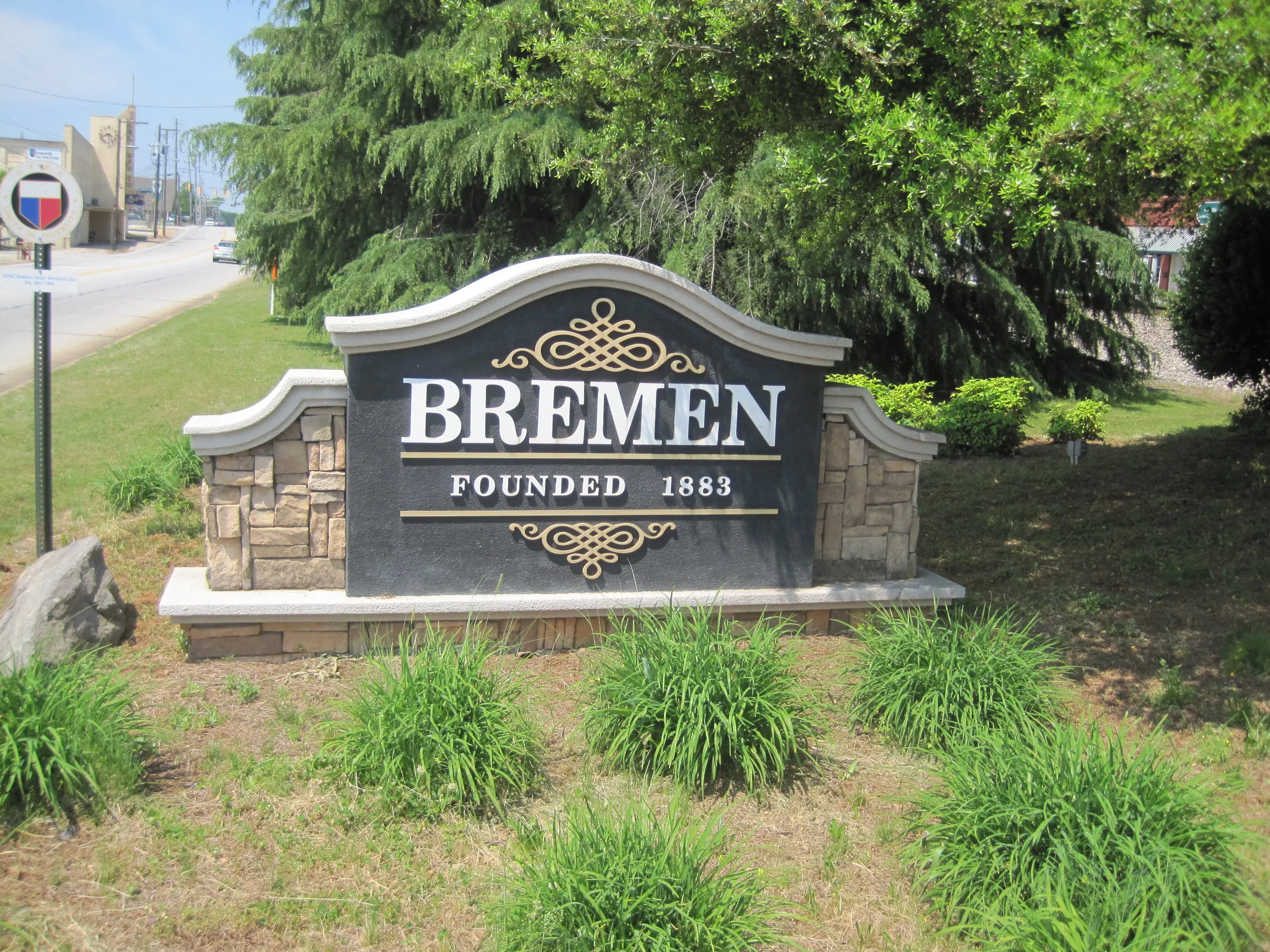 Bremen Georgia city sign