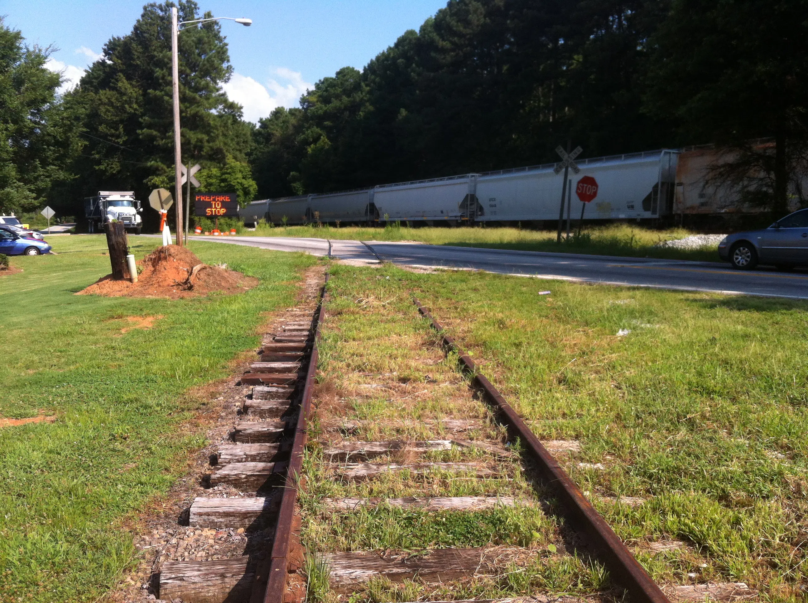 railroad equipment off U.S. 278, Covington. Photographer: Mikeiamunion21. License: