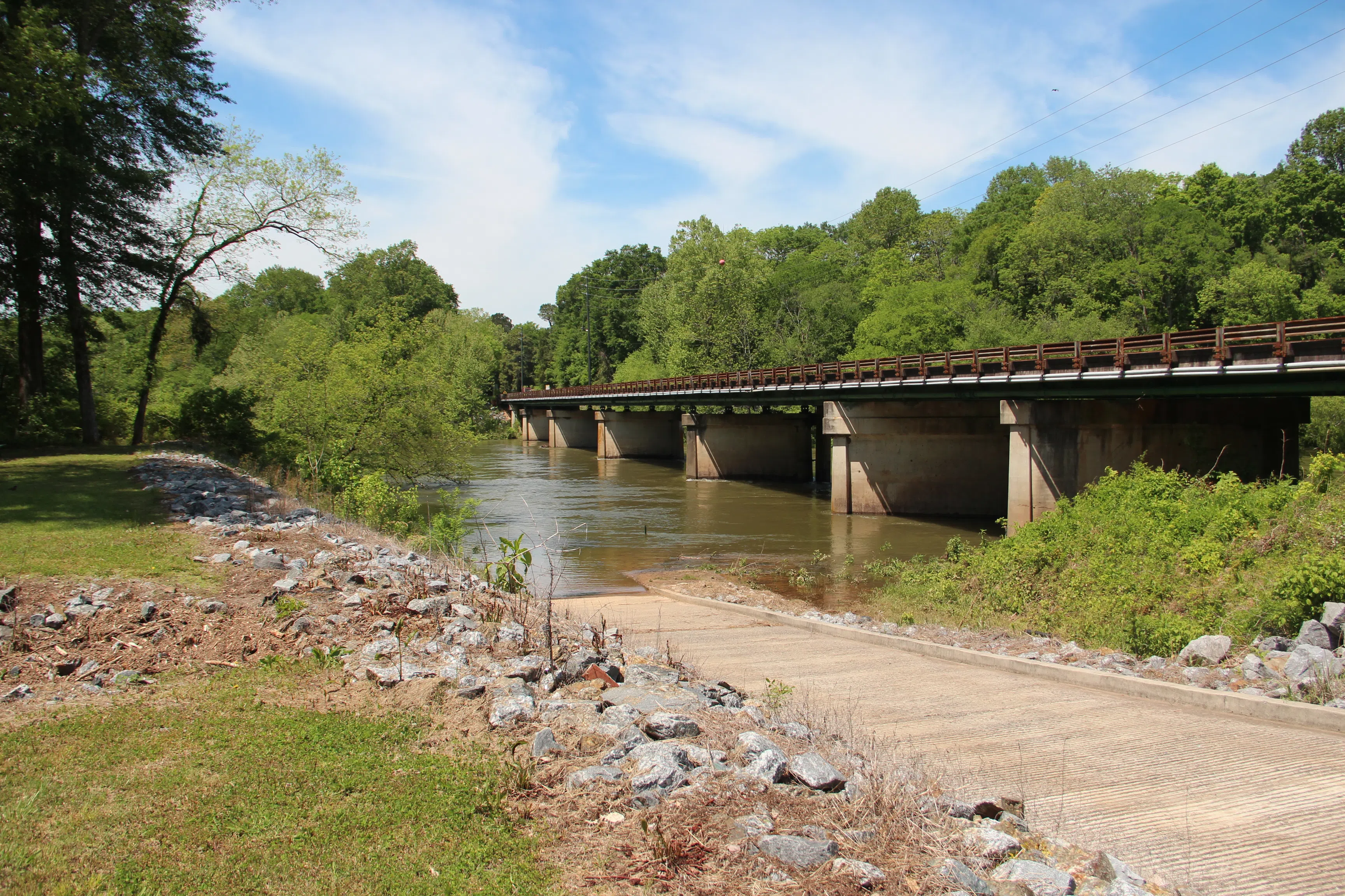 Etowah River in Euharlee, GA