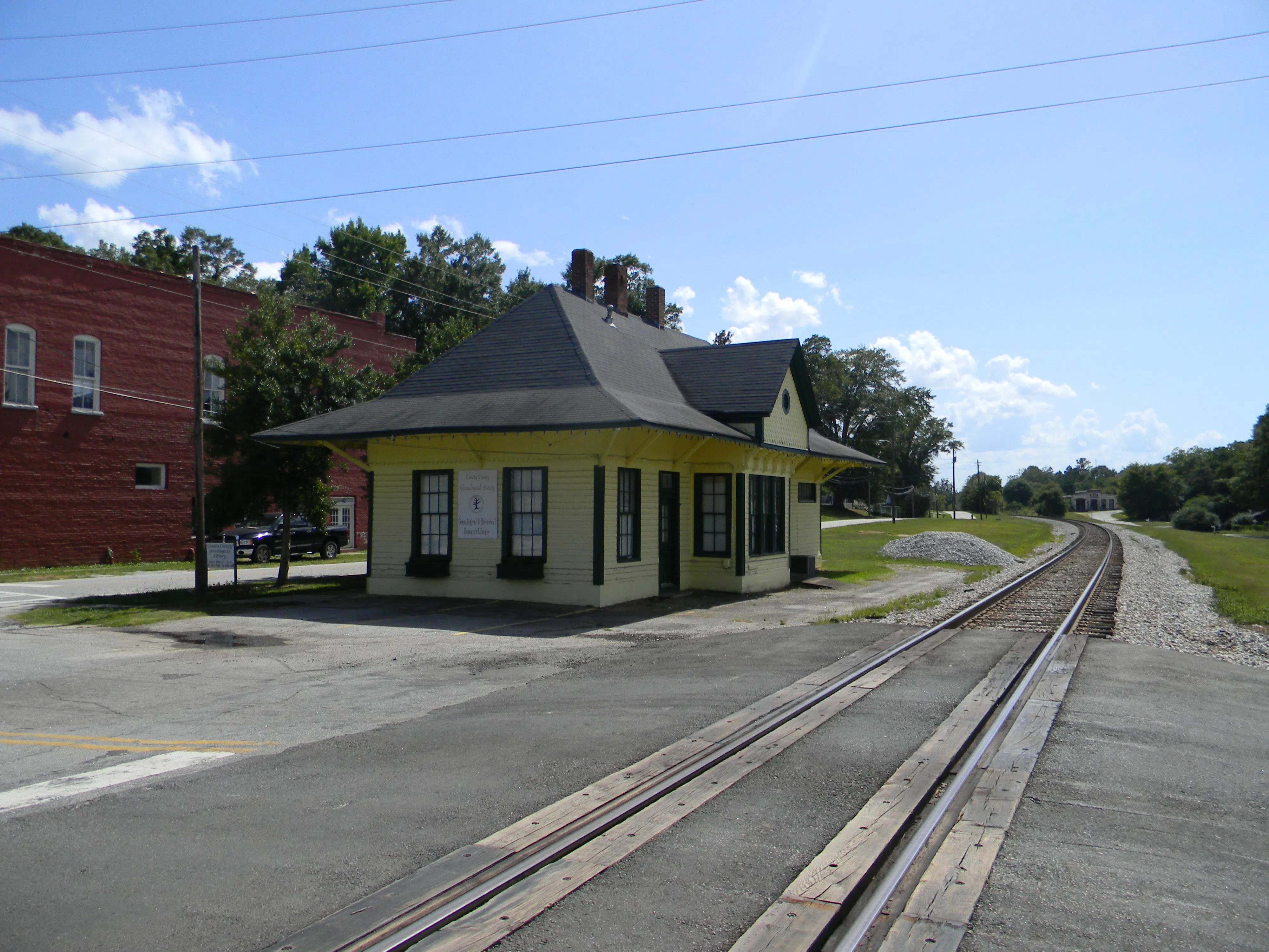 the 1896 Passenger Depot in Grantville. Photographer: Upstateherd. License:
