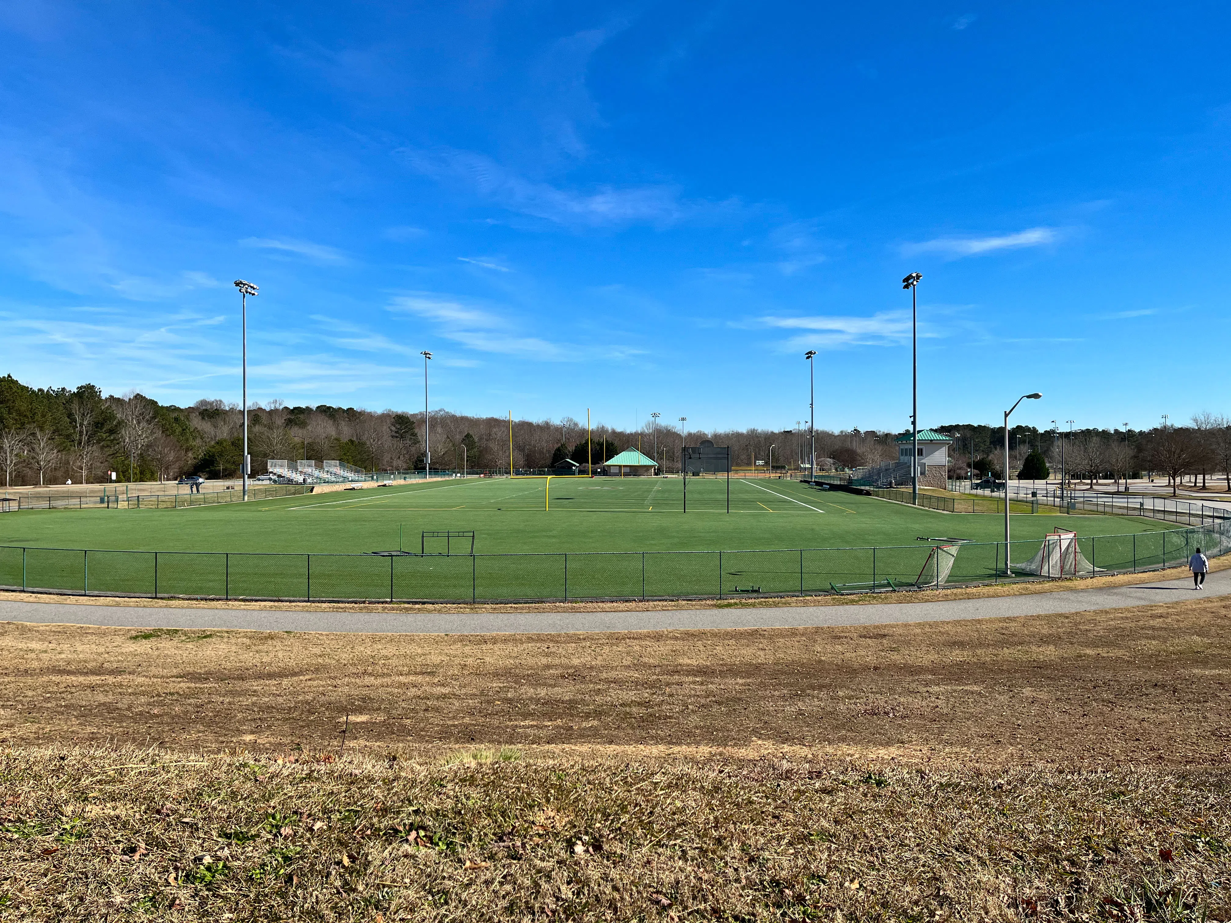 Football Field in Bay Creek Park, Grayson GA