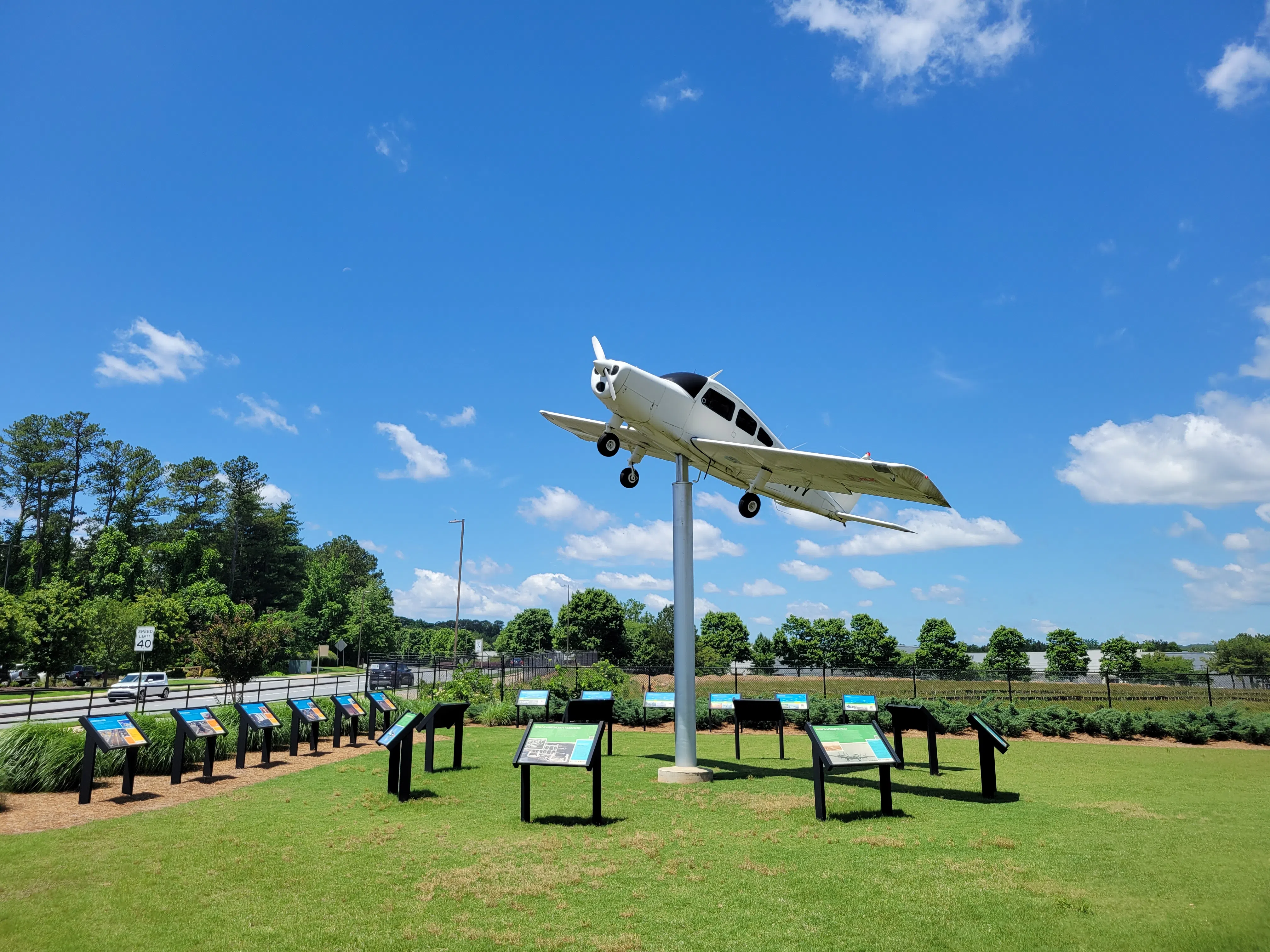 Beechcraft at Aviation Park, Kennesaw Georgia