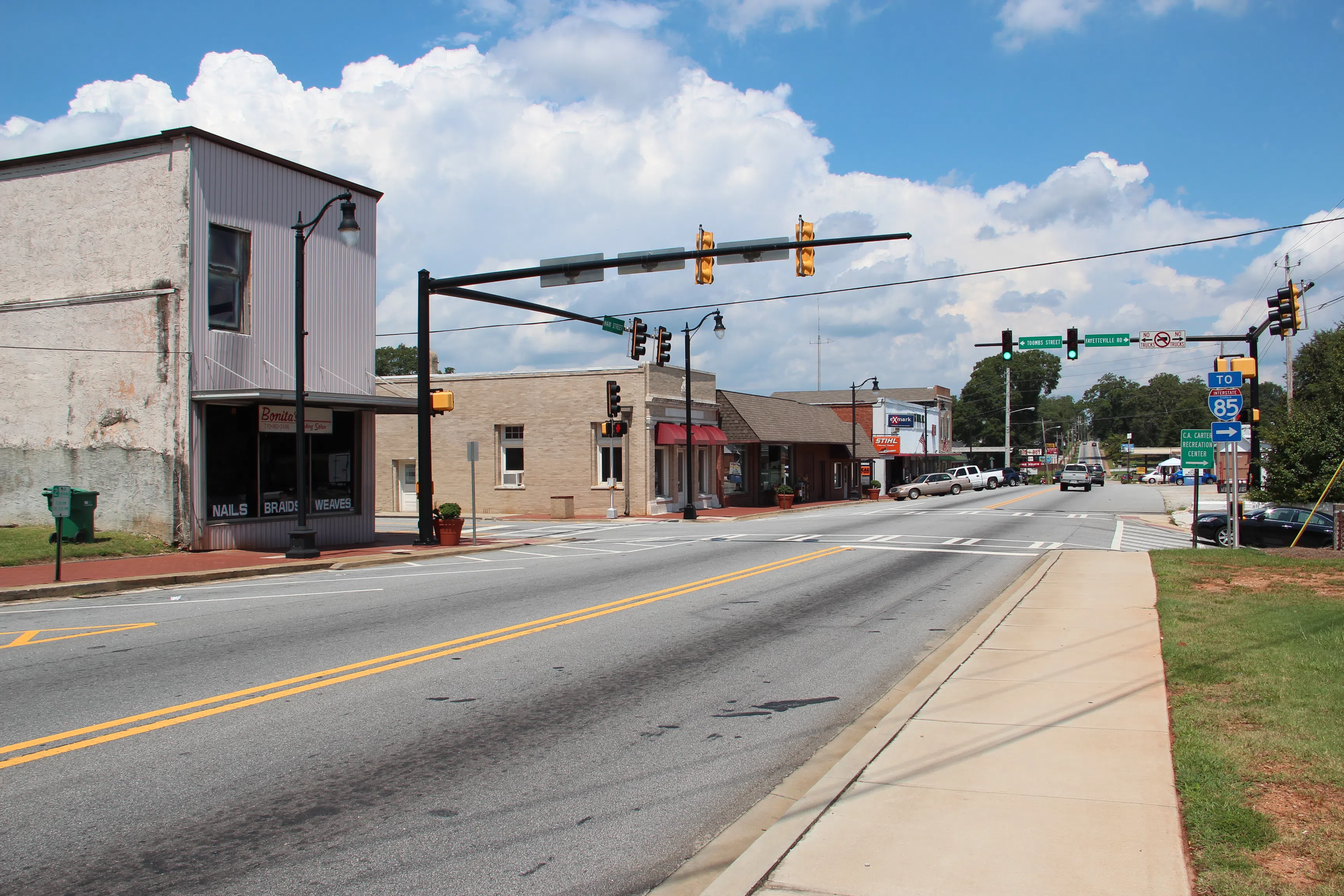 U.S. Route 29 in Palmetto, Georgia — License: