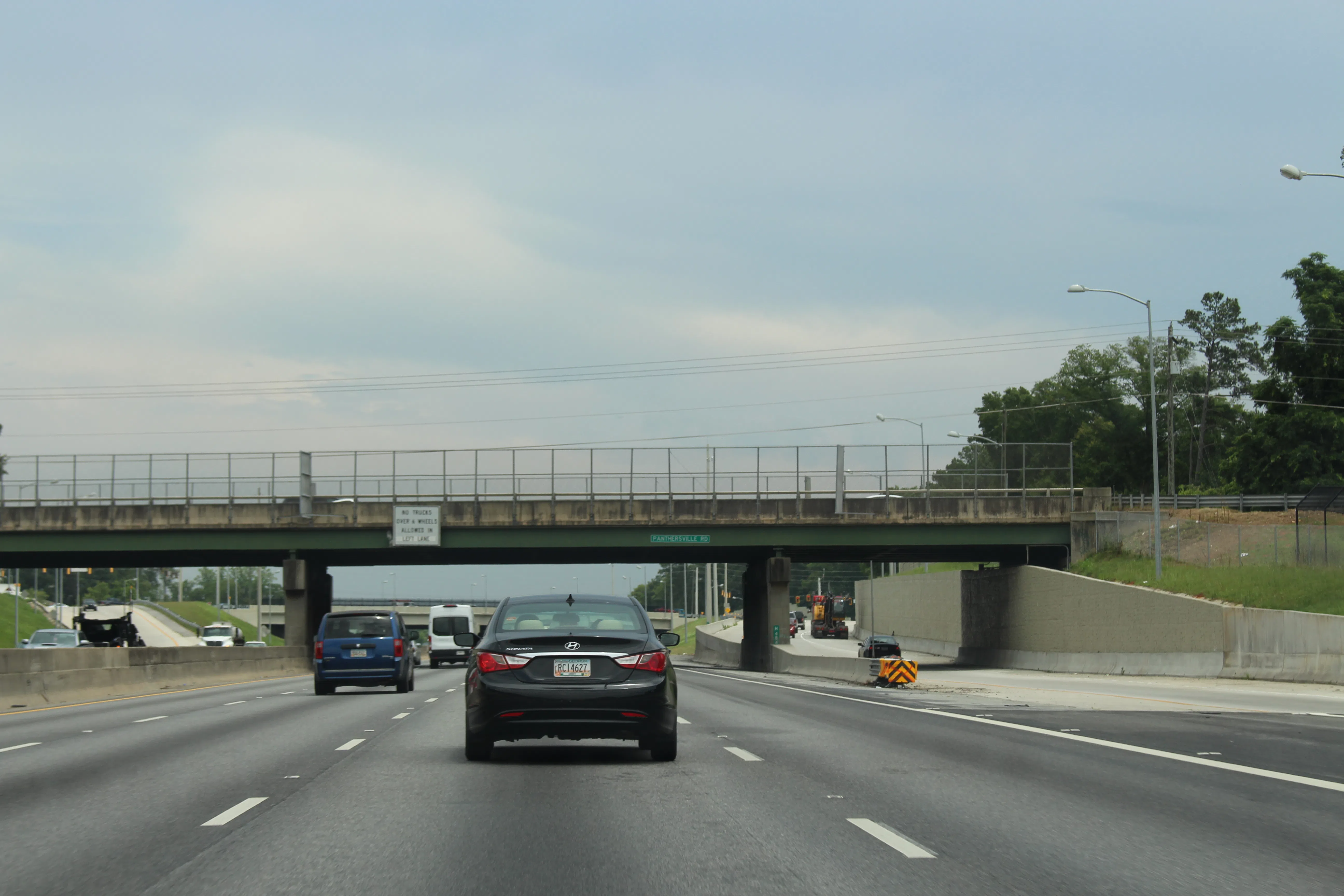 Georgia I285nb Panthersville Rd Overpass, DeKalb County, Georgia