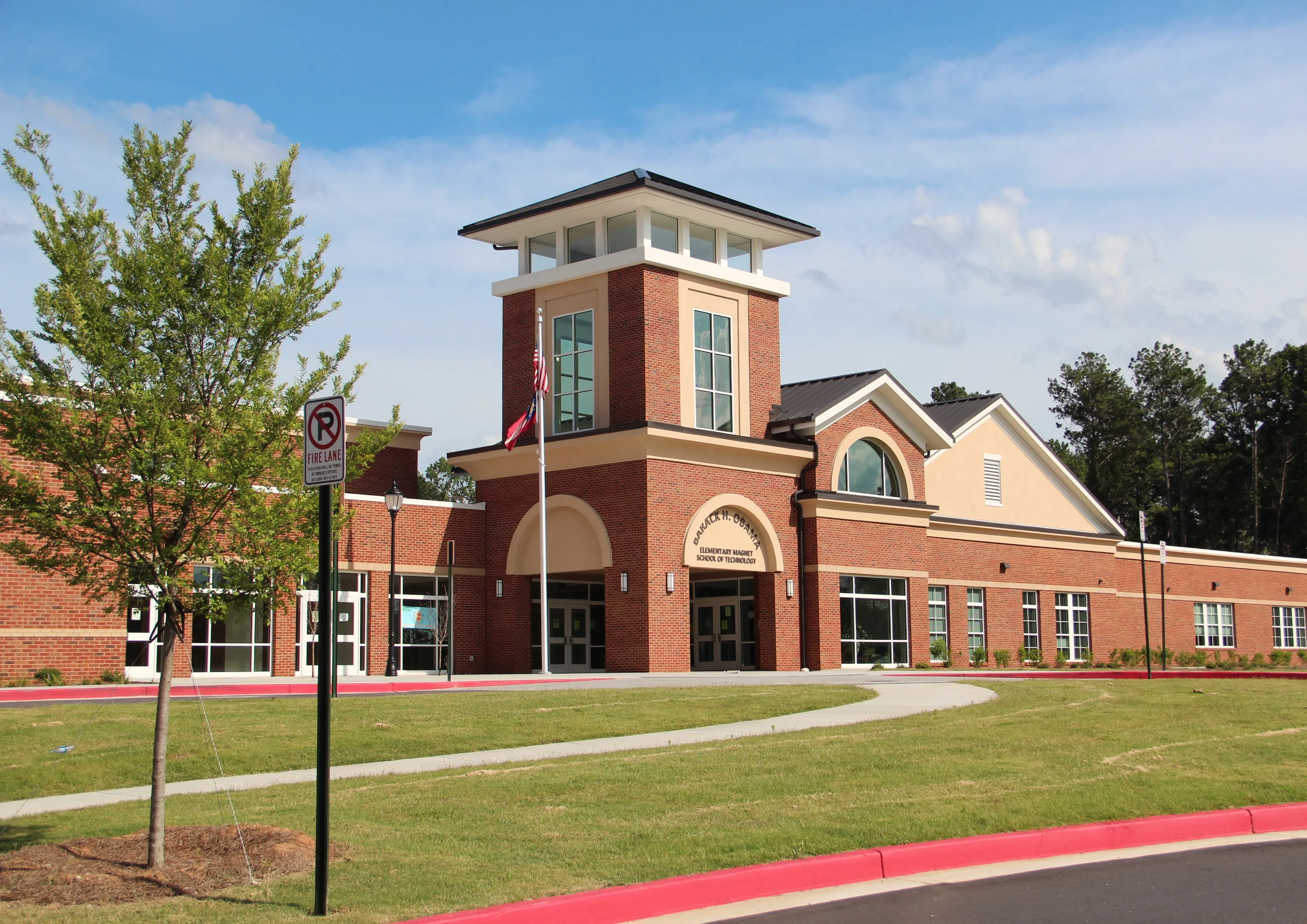 Barack H. Obama Elementary Magnet School of Technology in Panthersville, GA
