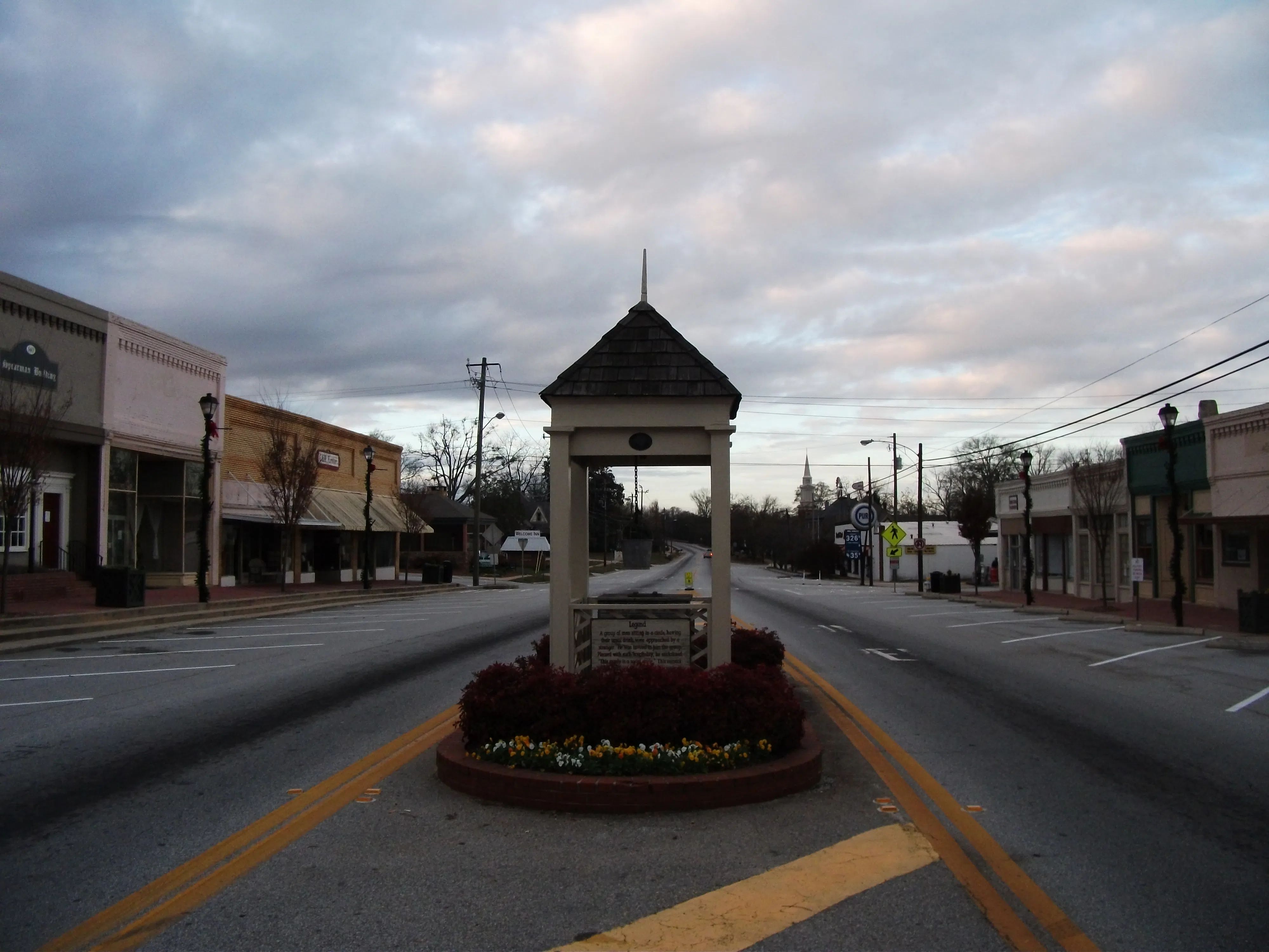 Social Circle, Georgia, downtown — License: