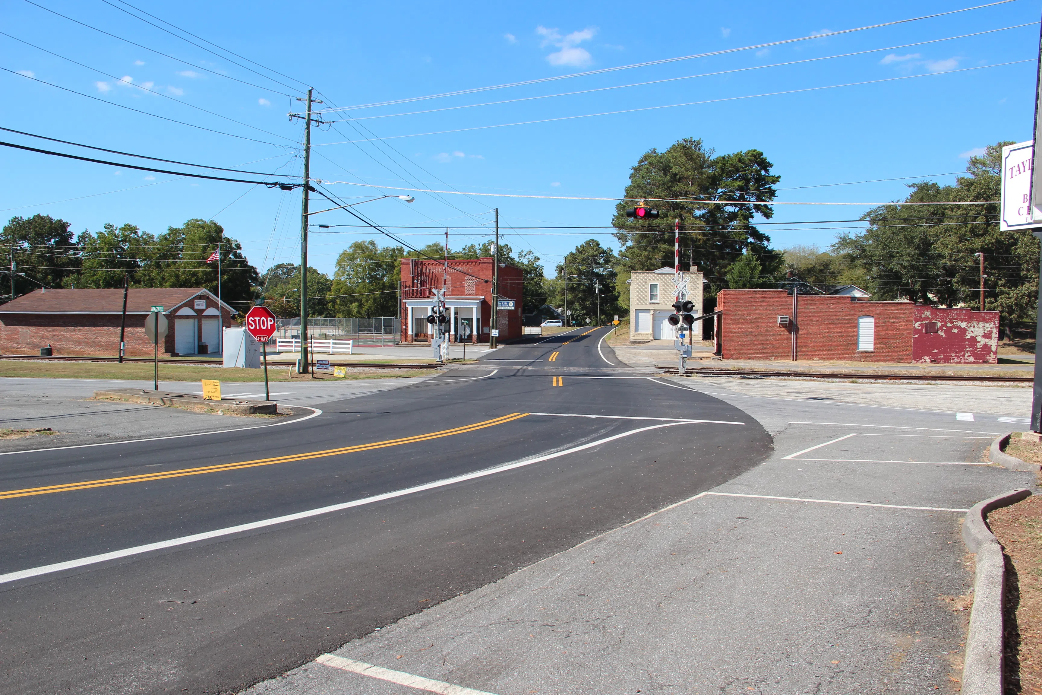 Downtown Taylorsville, Georgia, October 2016