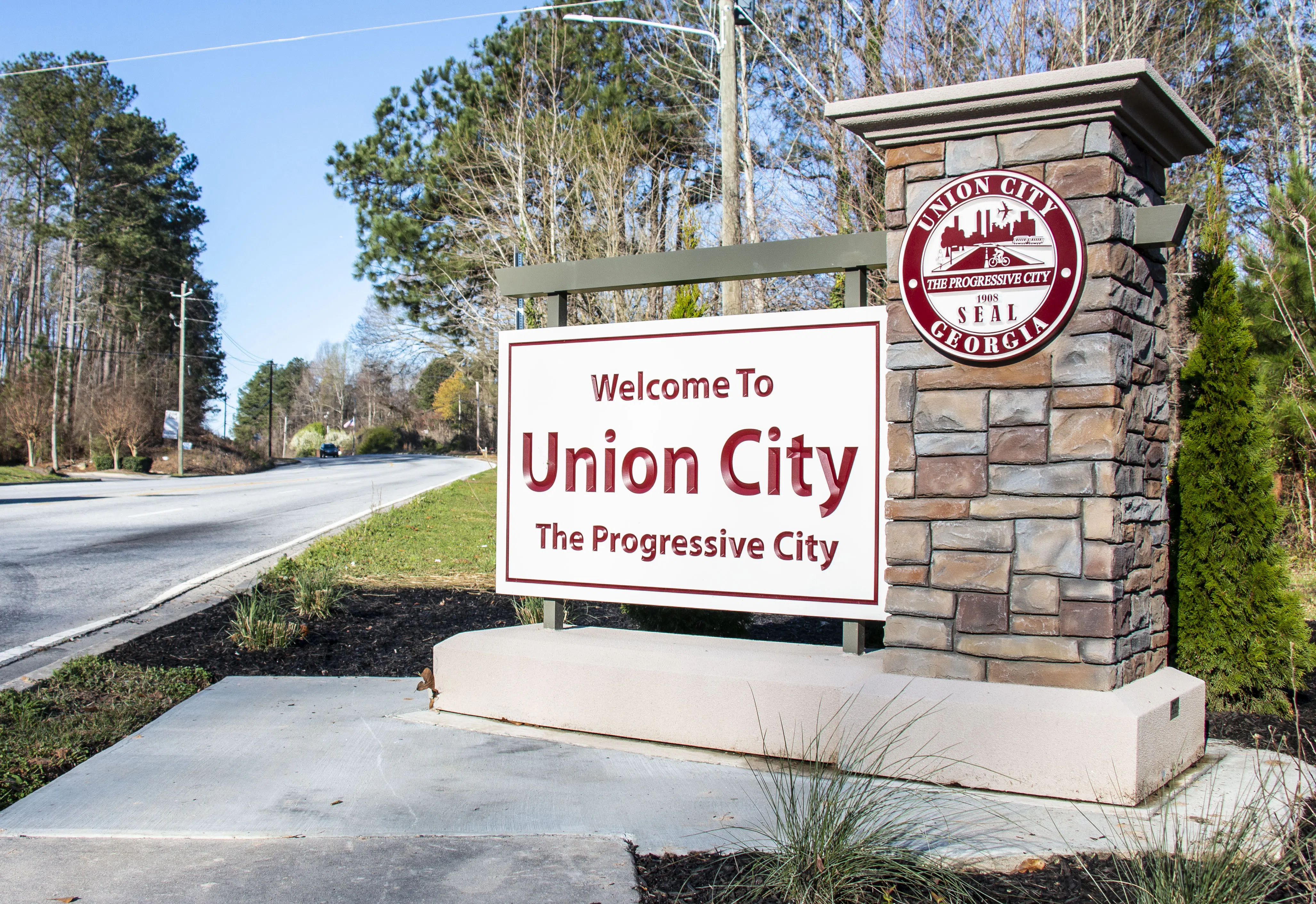 Union City's Gateway Corridor on Flat Shoals Road