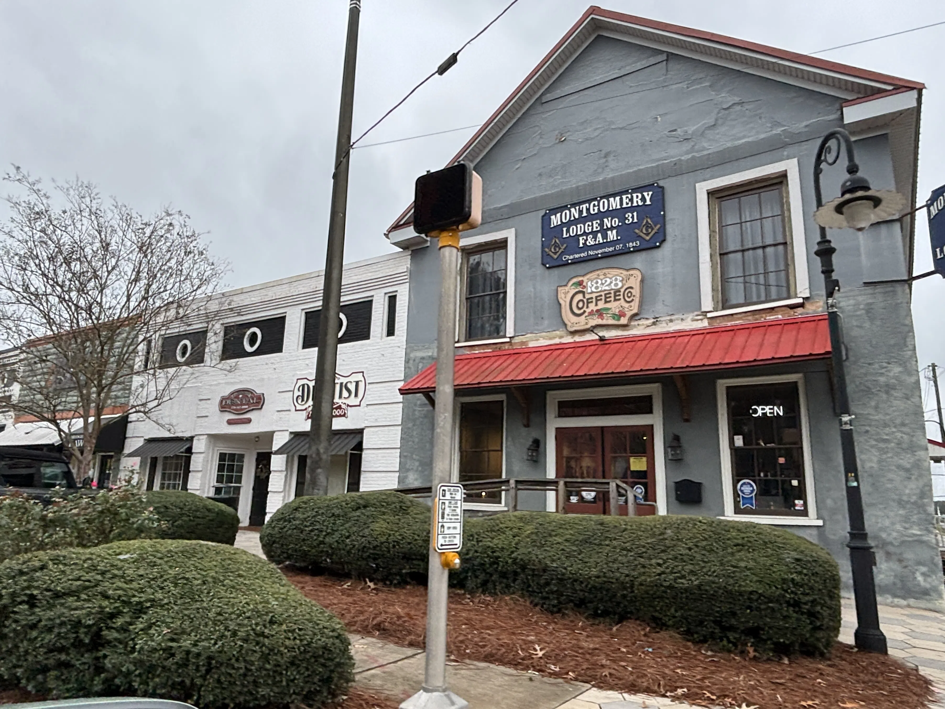 Businesses on Barnesville Street, Zebulon, Georgia — License:
