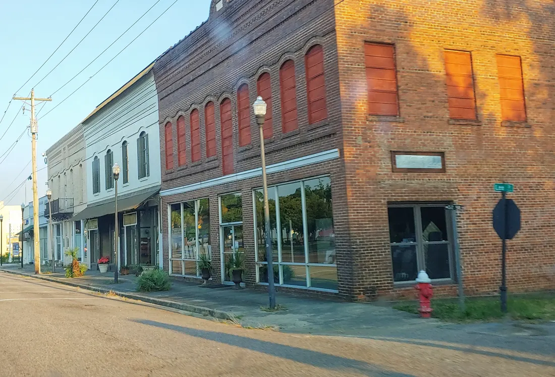 Picture of downtown Wagener, South Carolina