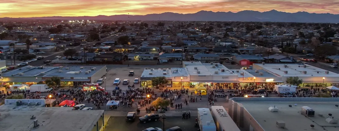 Aerial View of Ridgecrest California - Nick Wakley