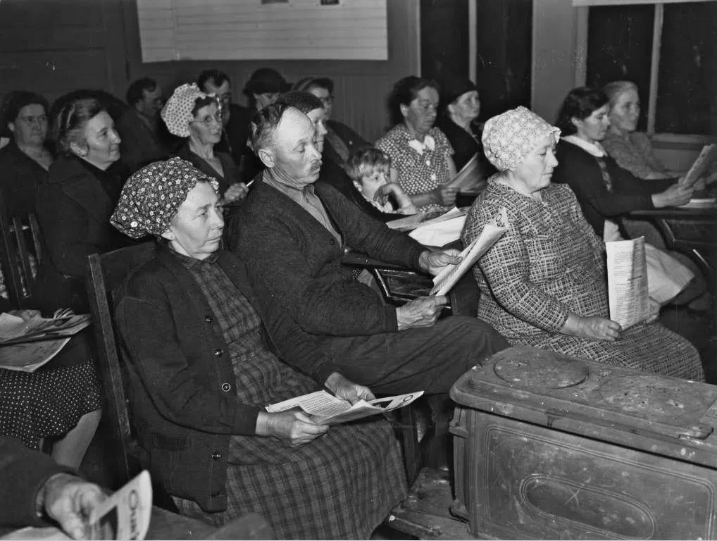 "Citizenship Class in the Hungarian Settlement School in Livingston Parish Louisiana" Albany, Louisiana, c. late 1930s - early 1940s
