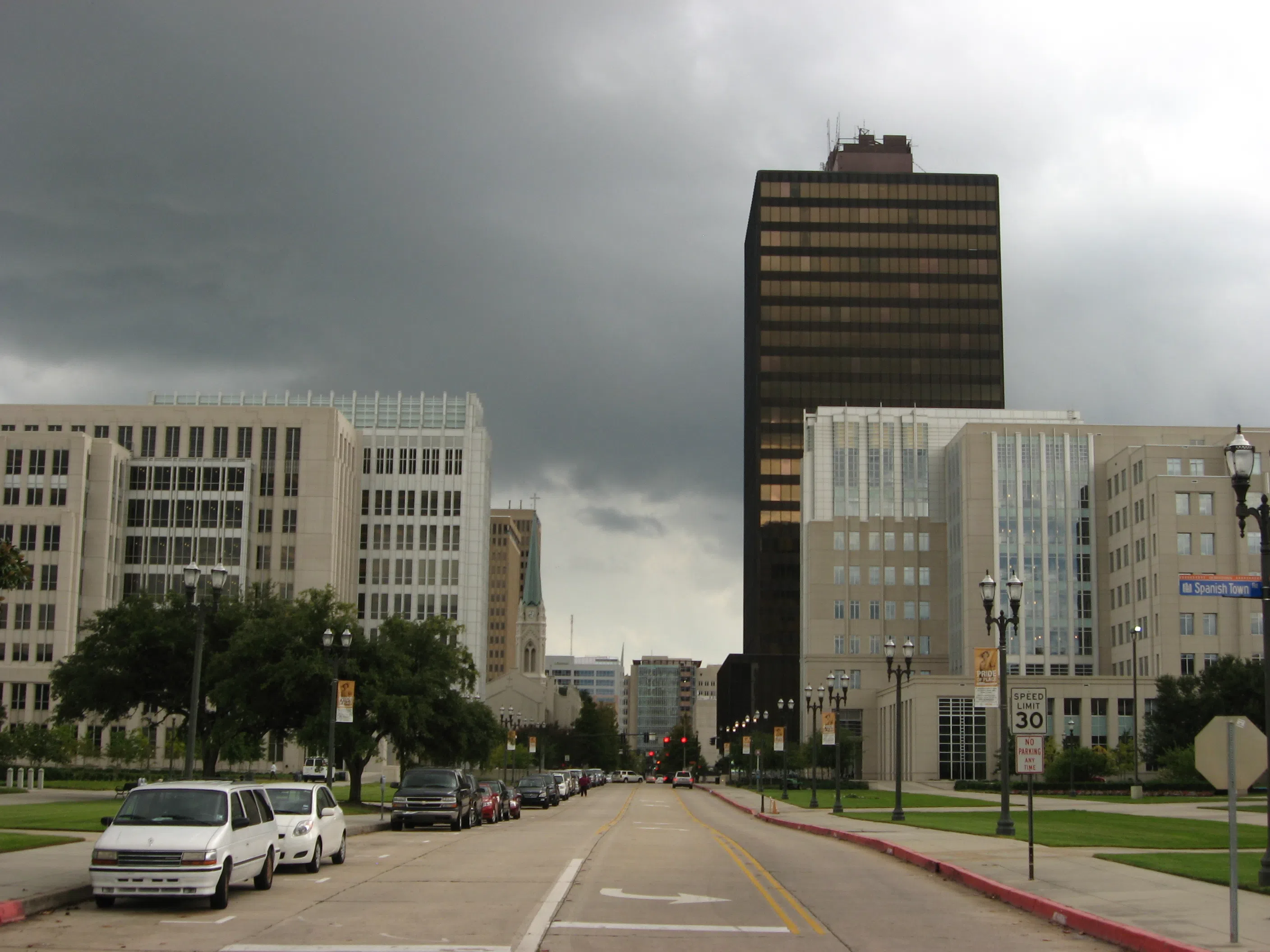 Downtown Baton Rouge, Louisiana, September 2009