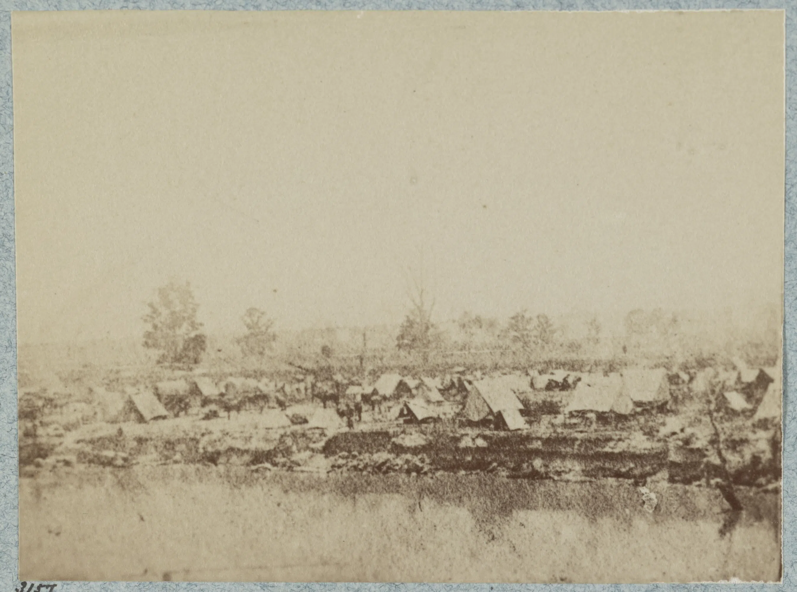 Title: Camp at Morganza Bend [Louisiana]