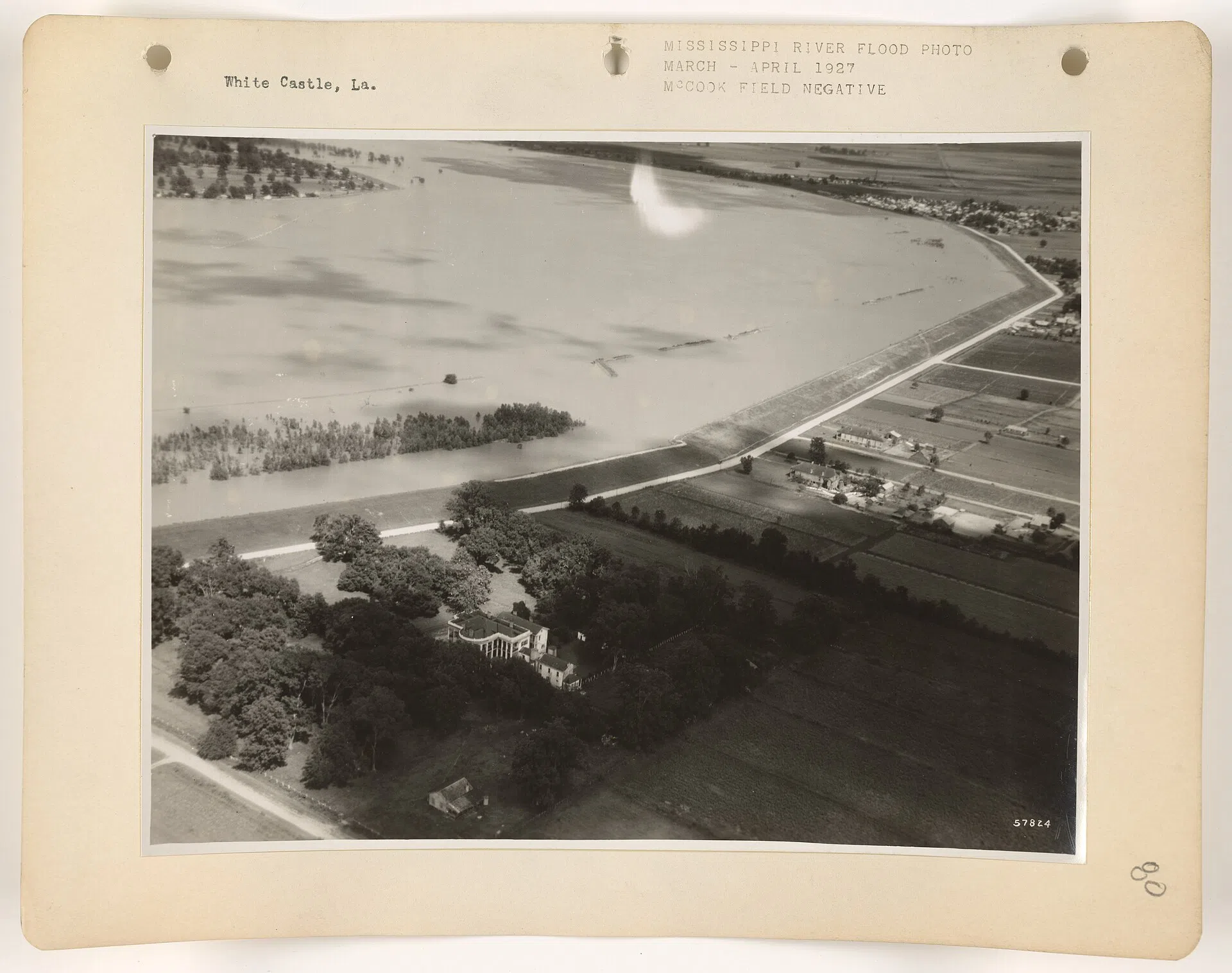 Mississippi River flood photograph (NARA)
