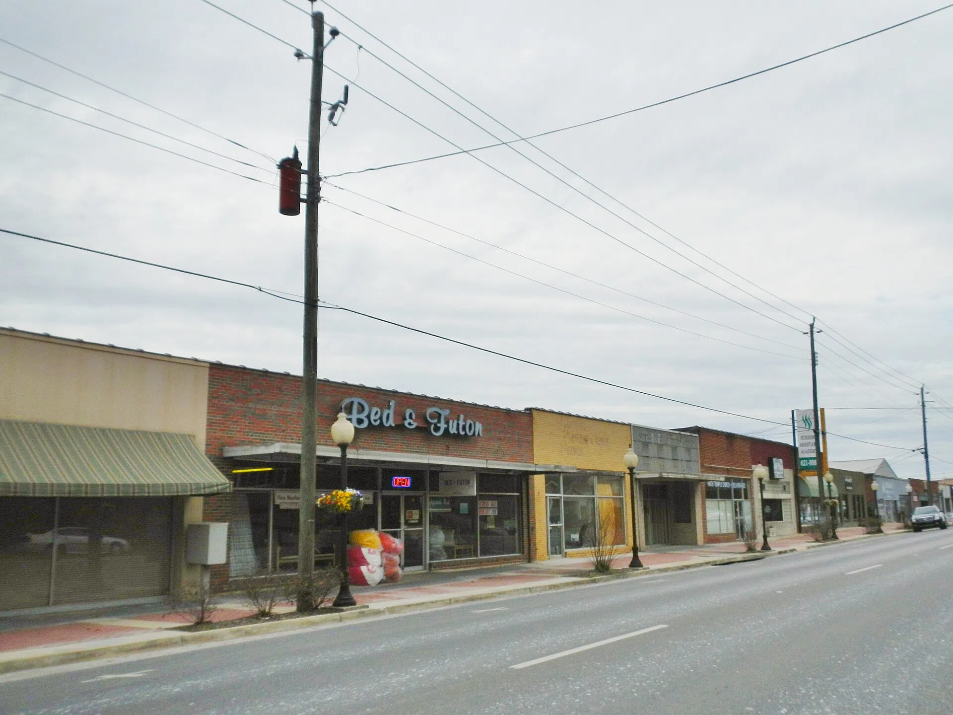 Town view of Alabaster, Alabama