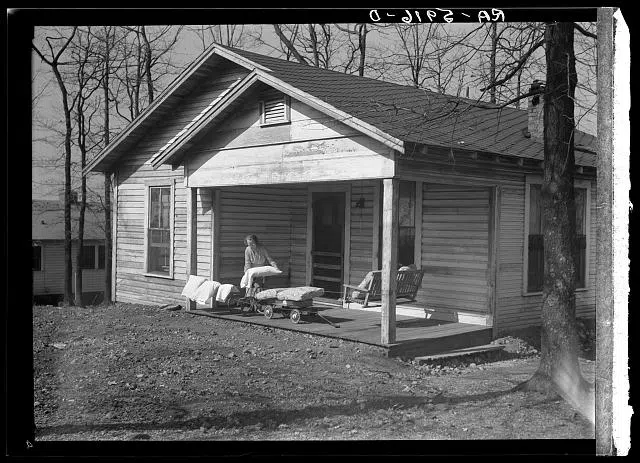 Home of C.L. Eargle in Fairfield, Alabama (the Eargle family later moved to Gardendale)