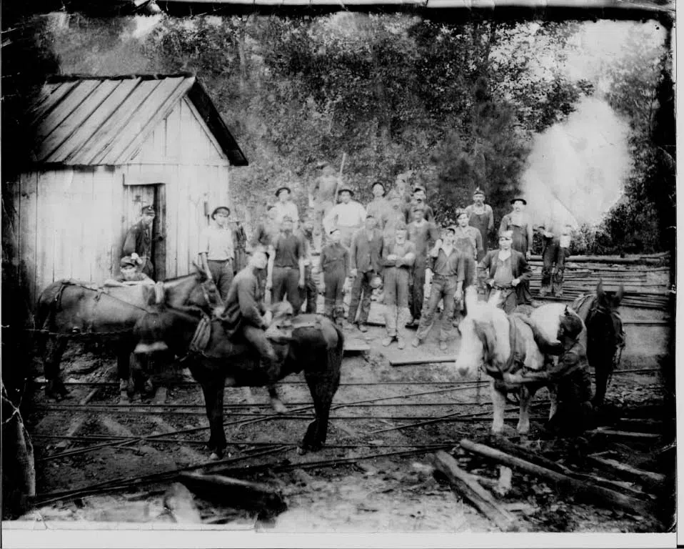 Historic coal mine in Nauvoo, Alabama