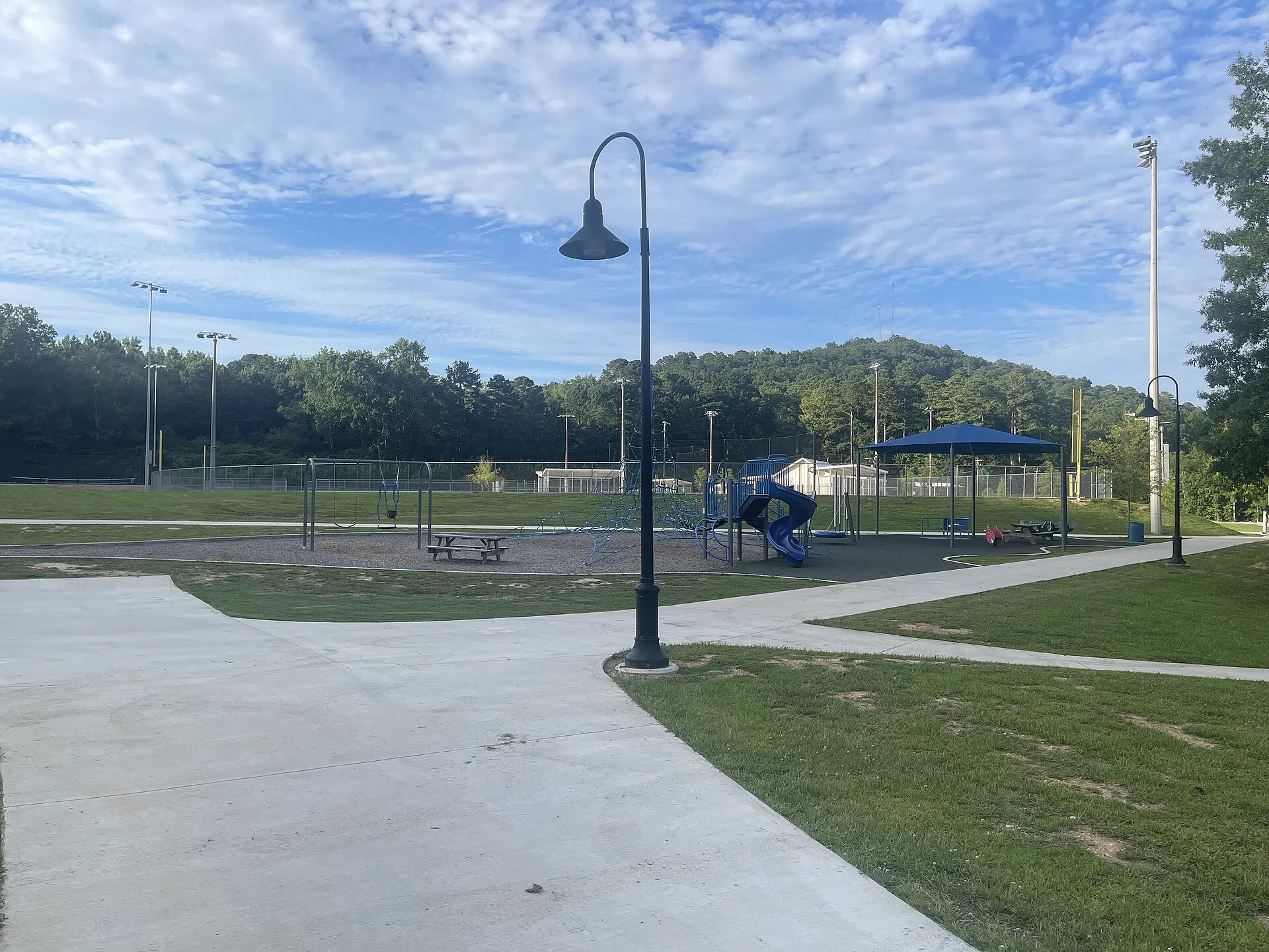 Playground at Oneonta Recreation Park, Oneonta, Alabama