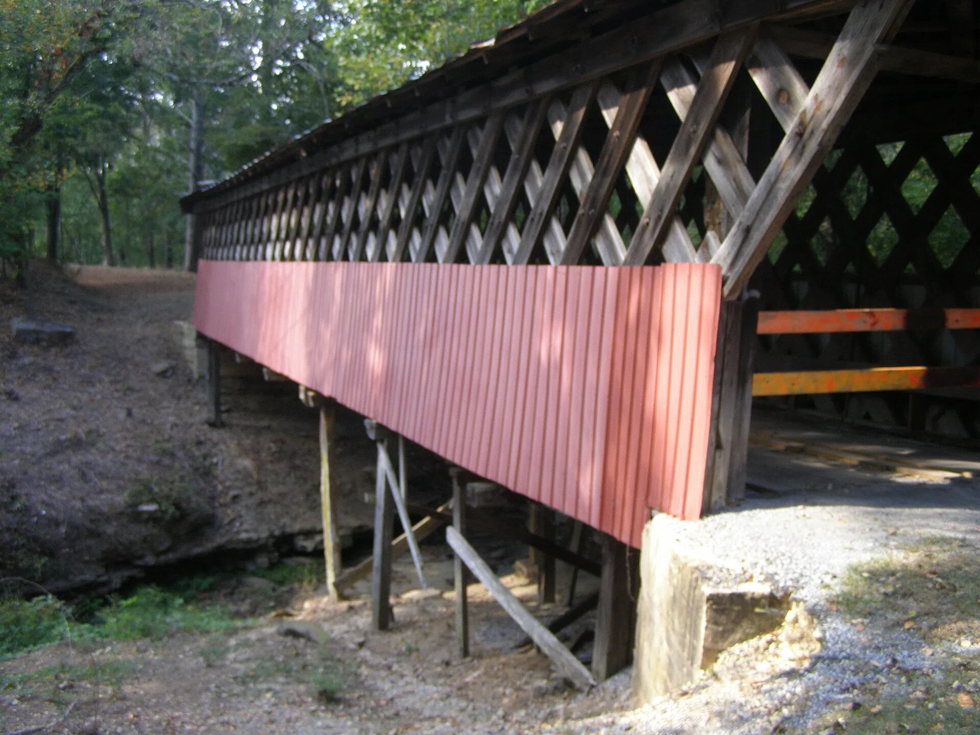 Easley covered bridge near Rosa, Alabama
