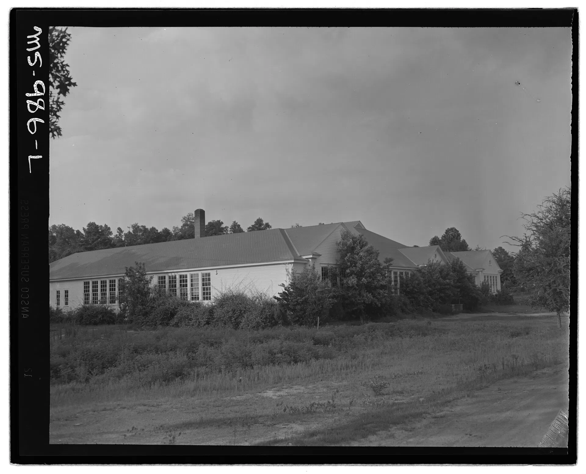 Historic schoolhouse in Sipsey, Alabama