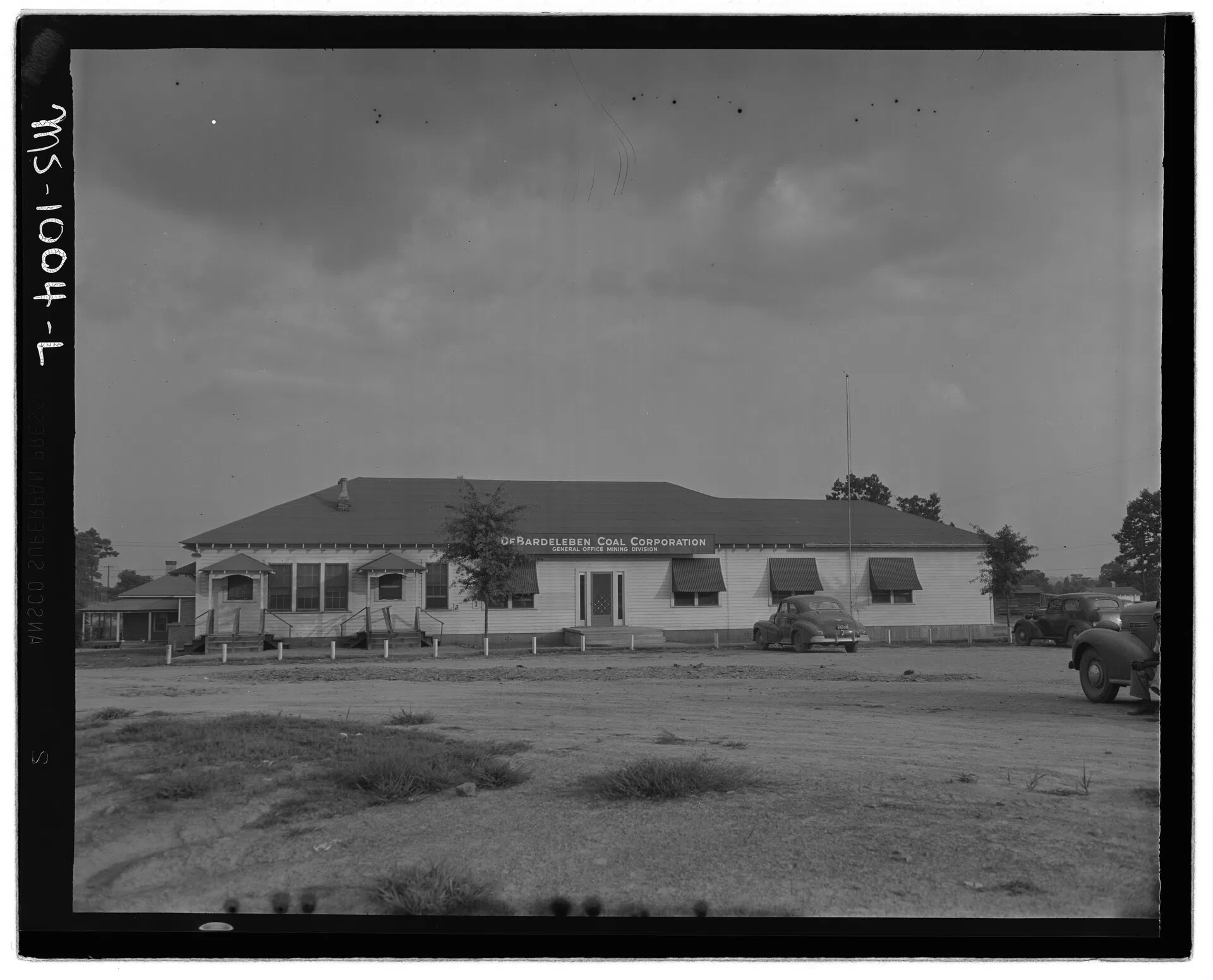 Historic coal company office in Sipsey, Alabama