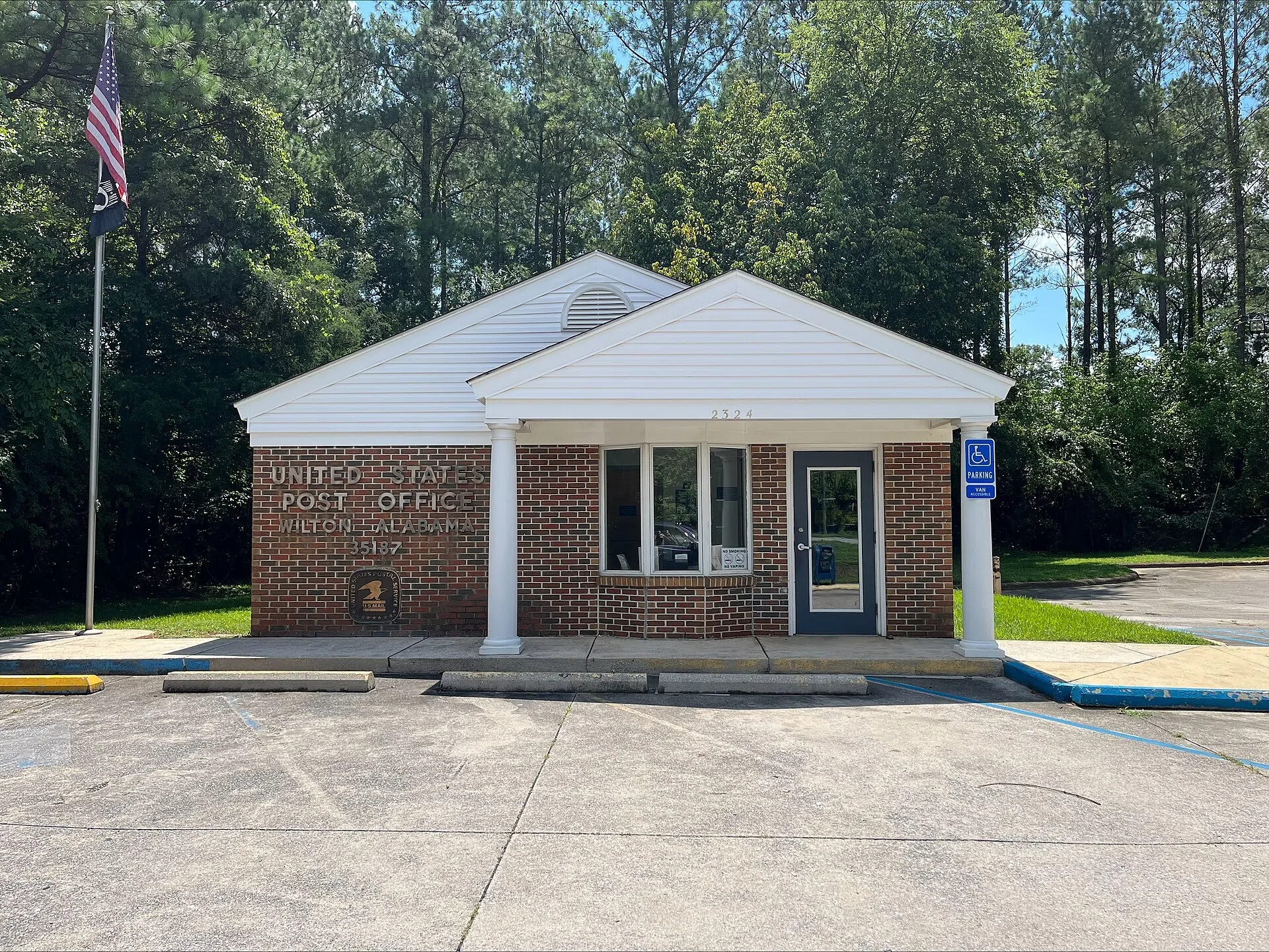Post office in Wilton, Alabama