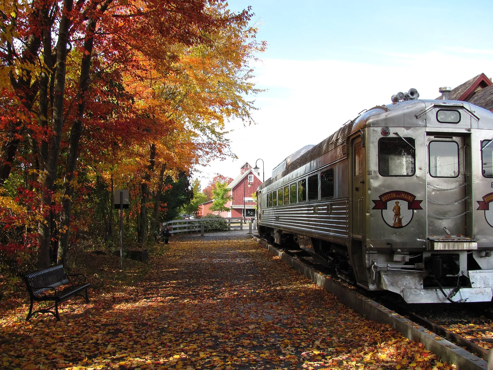 Boston and Maine 6211, Bedford Depot, Bedford Massachusetts