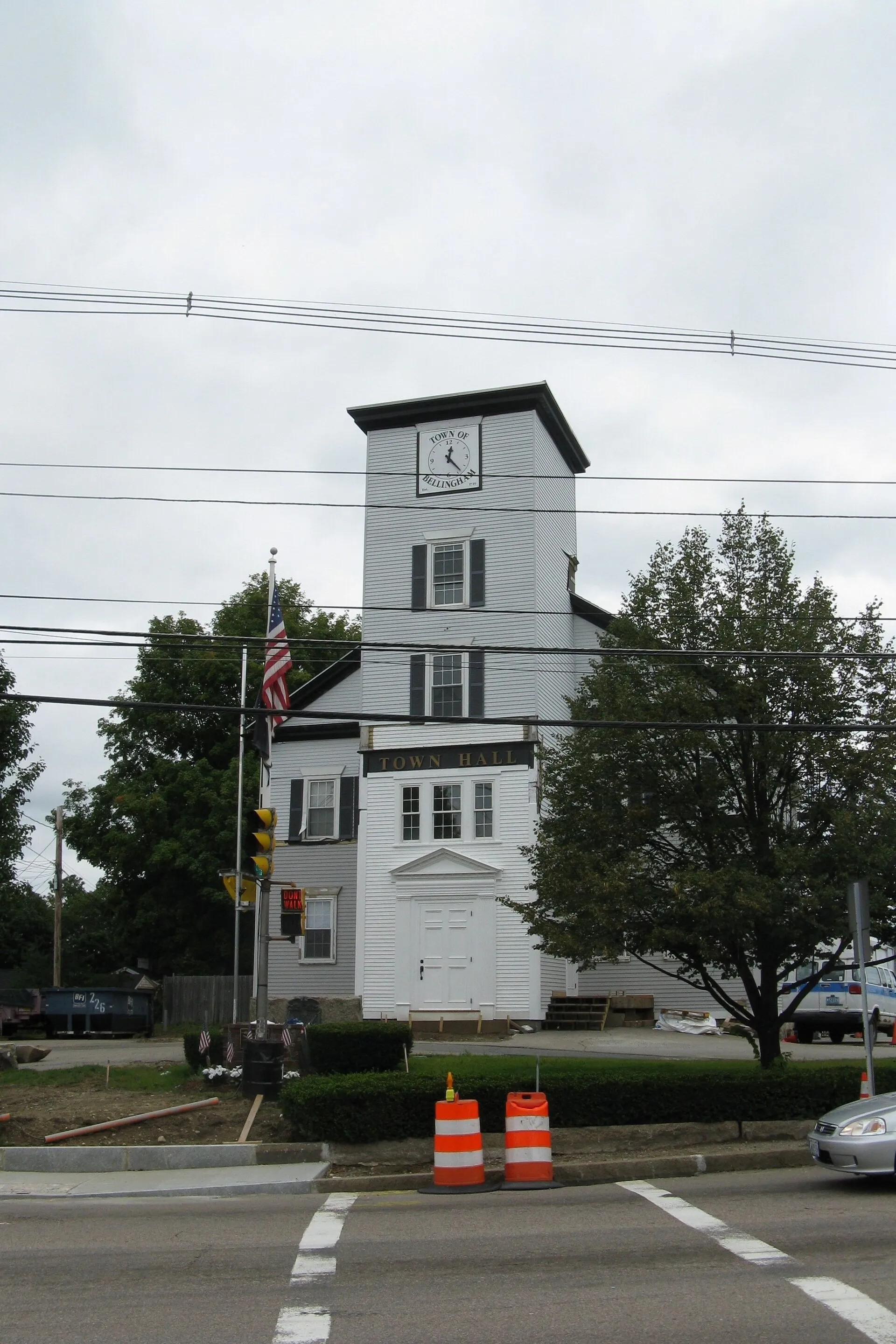 Bellingham Town Hall, Bellingham Massachusetts