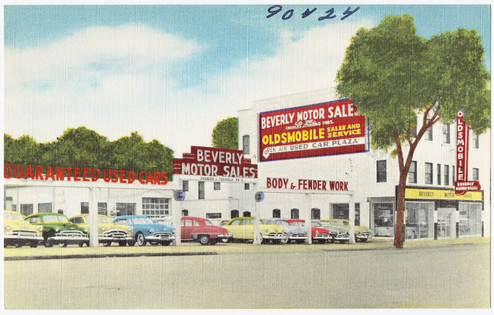 Title: Beverly Motor Sales, 131-135 Rantoul Street, Beverly, Massachusetts