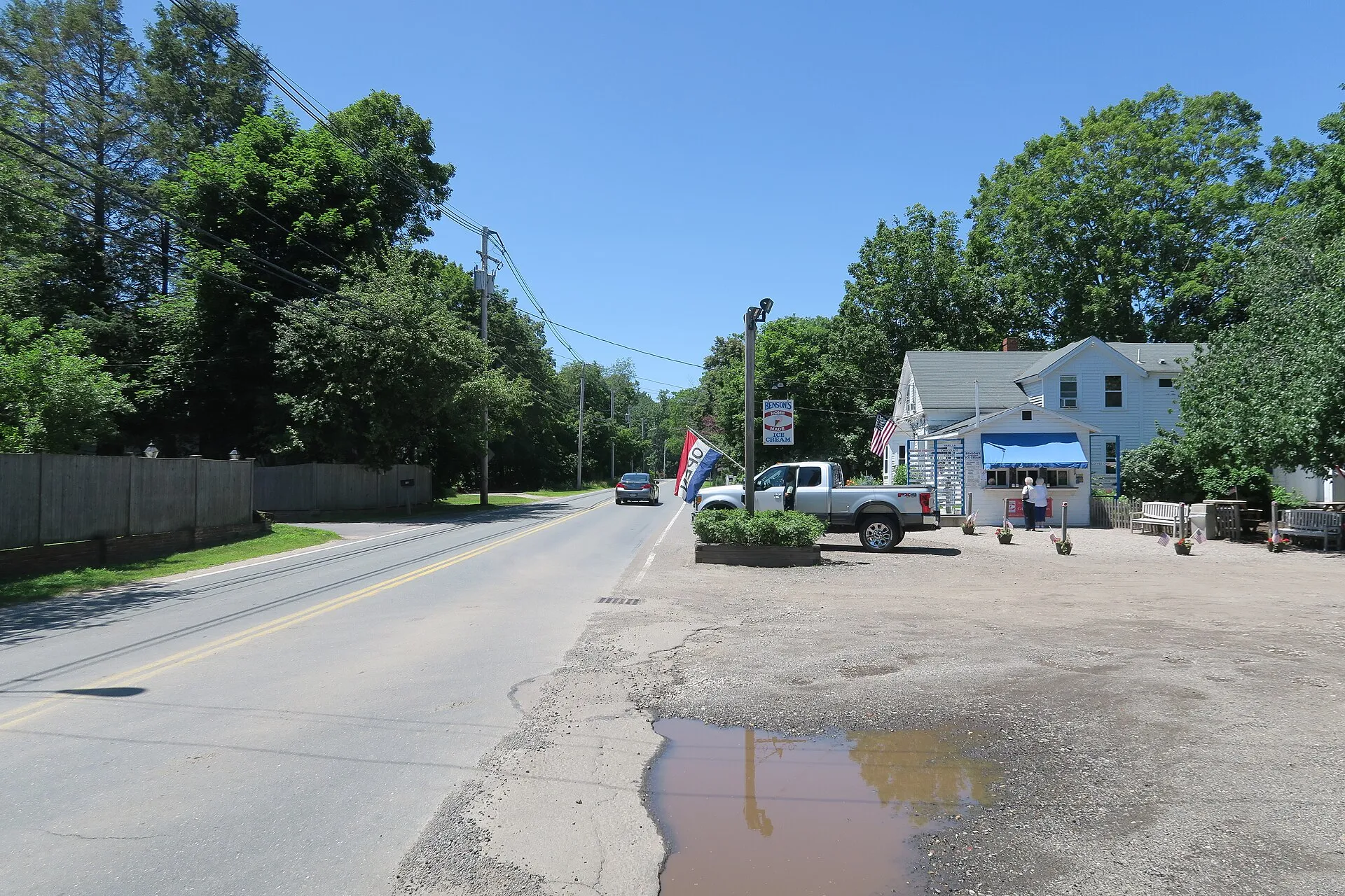 Benson's Ice Cream, West Boxford Massachusetts