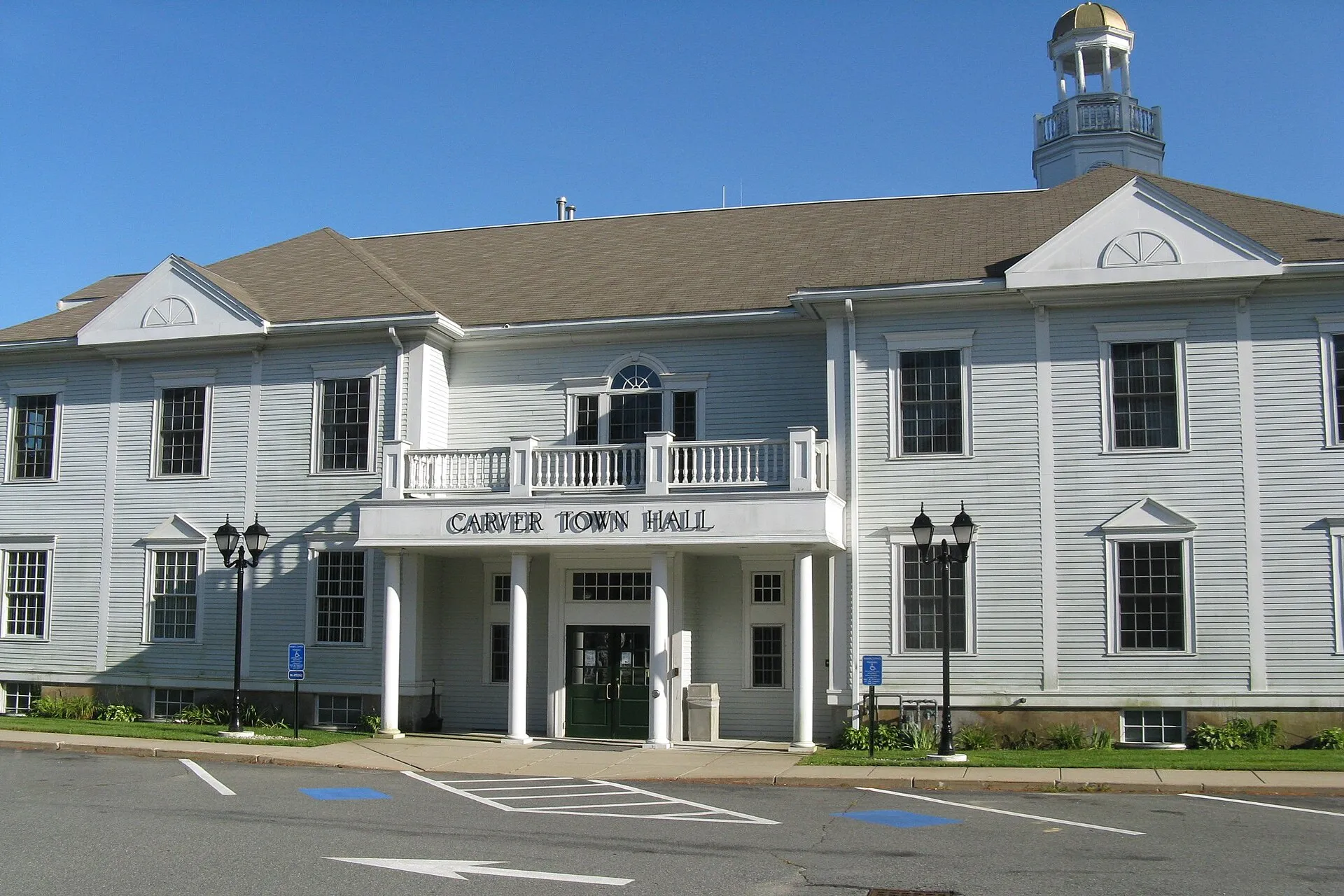 Town Hall, Carver, Massachusetts.