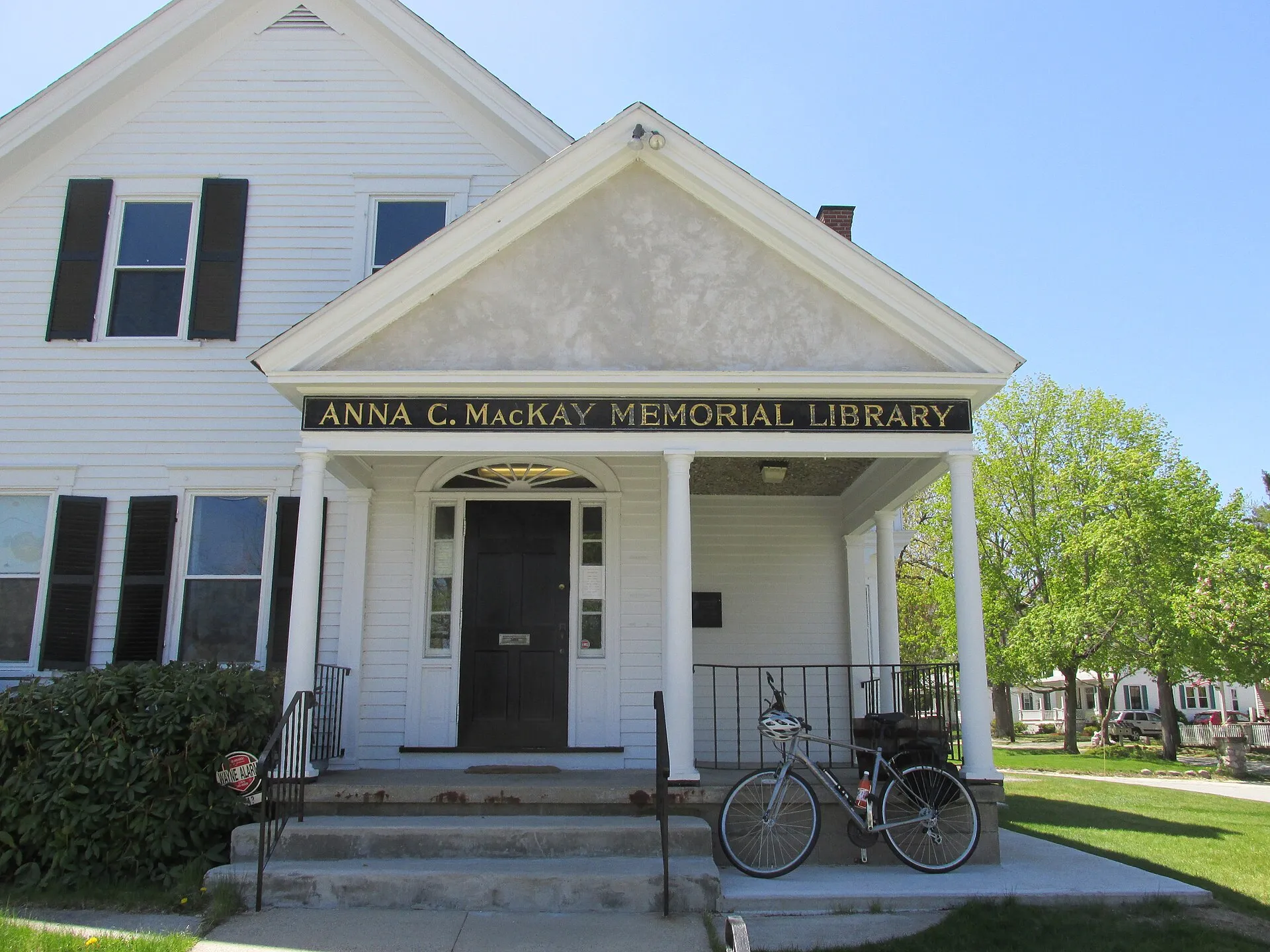 Anna C. MacKay Memorial Library, North Chelmsford Massachusetts