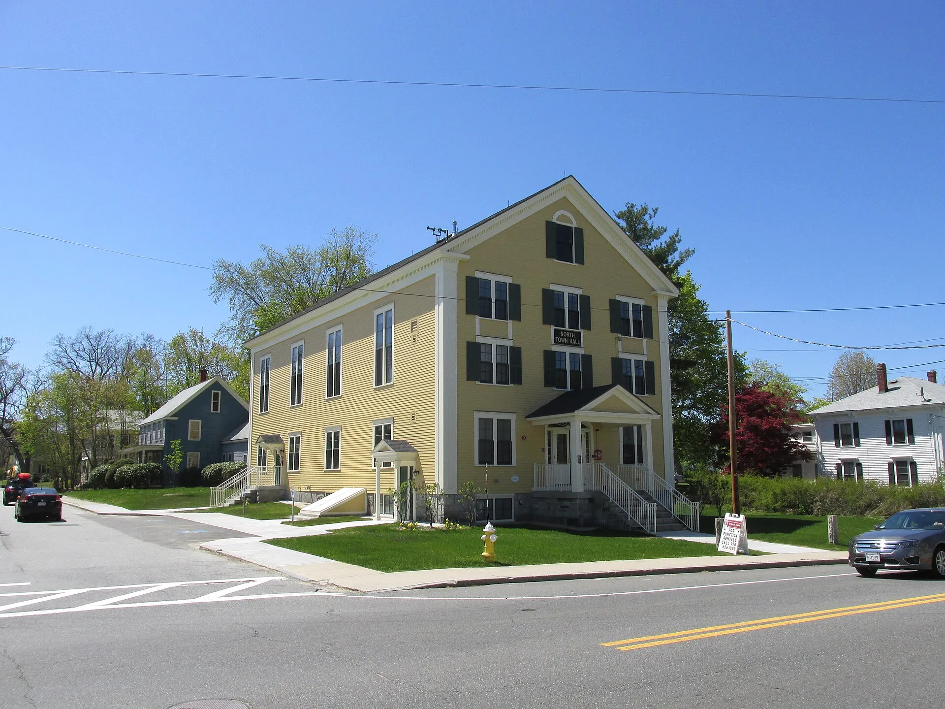 North Town Hall, North Chelmsford Massachusetts