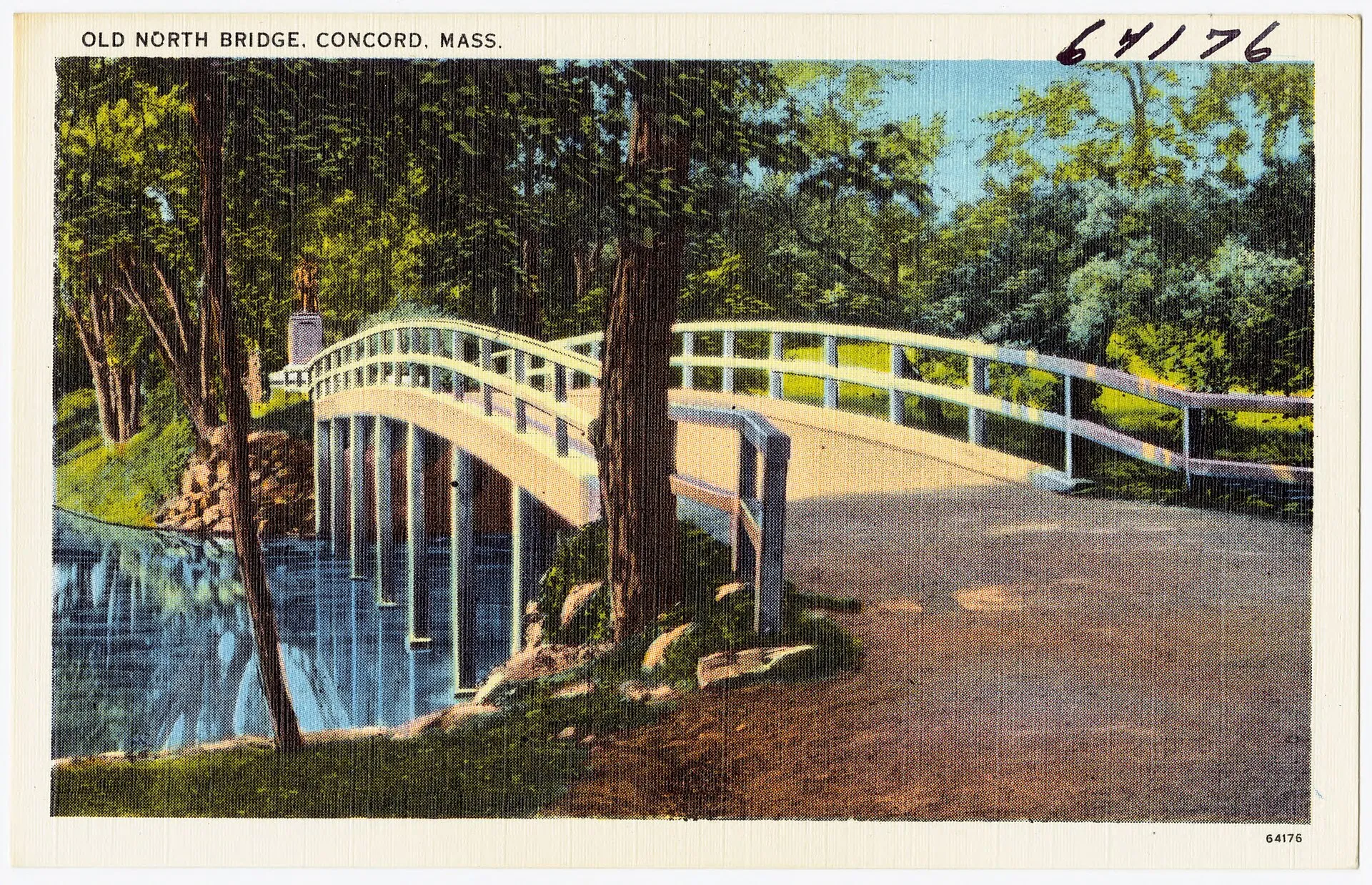 Title: Old North Bridge, Concord, Mass.