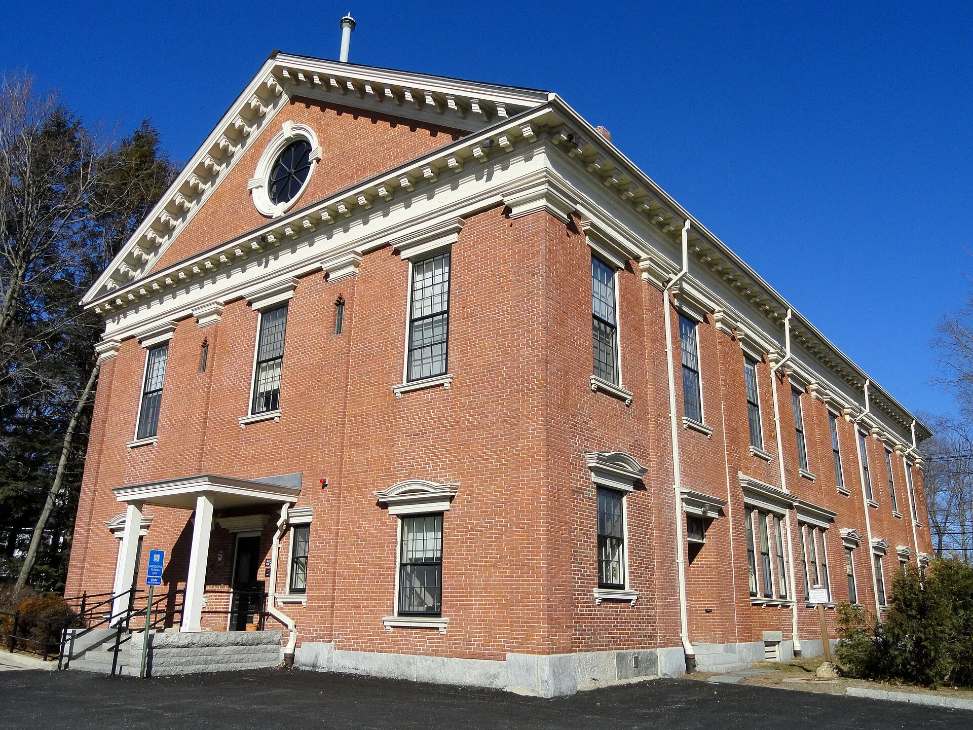 Groton Town Hall - Groton, Massachusetts, USA.
