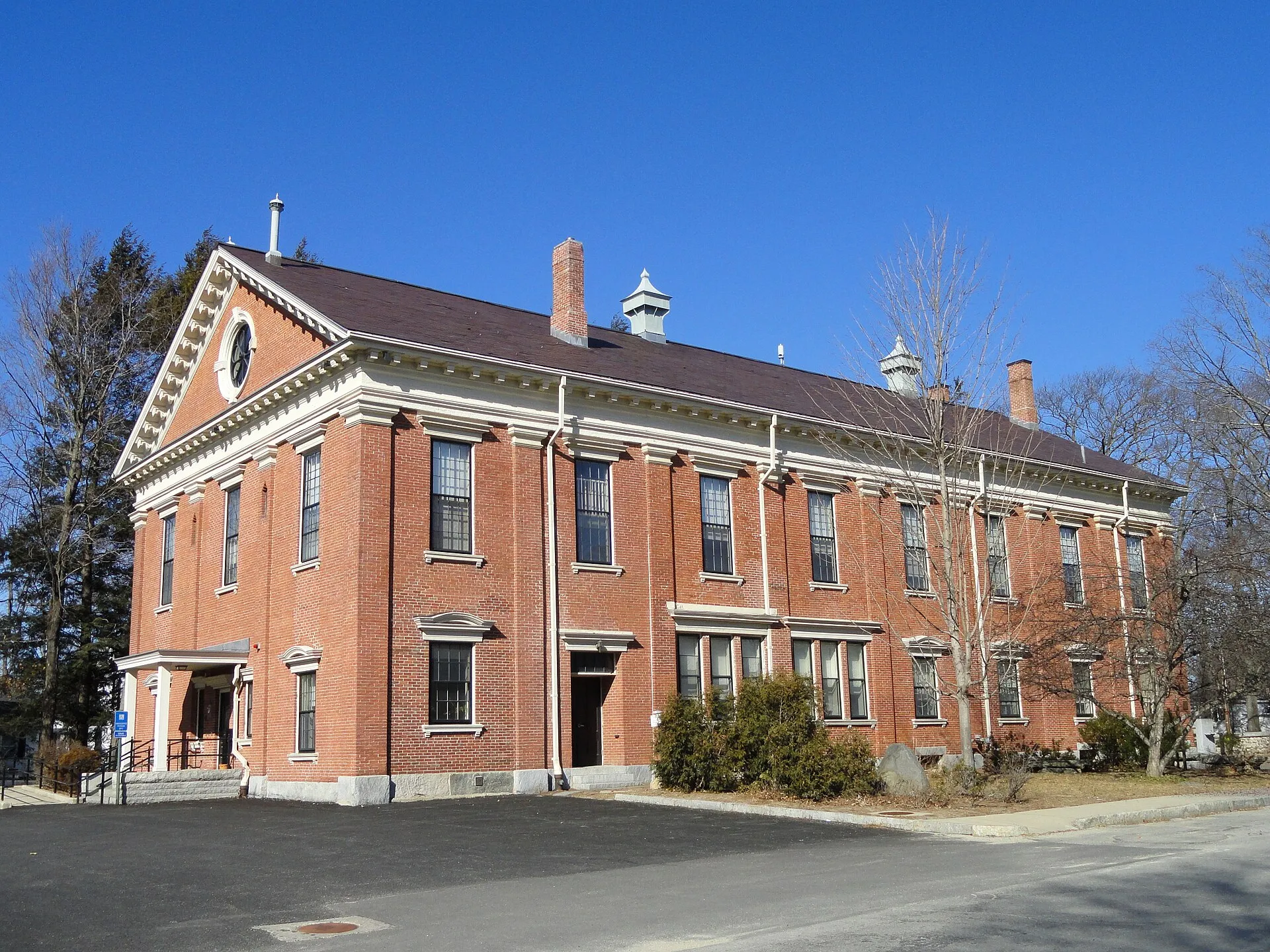 Groton Town Hall - Groton, Massachusetts, USA.