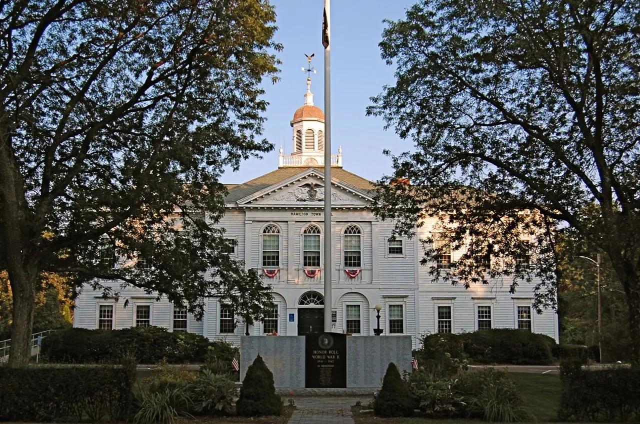 Hamilton Town Hall, Hamilton, Massachusetts