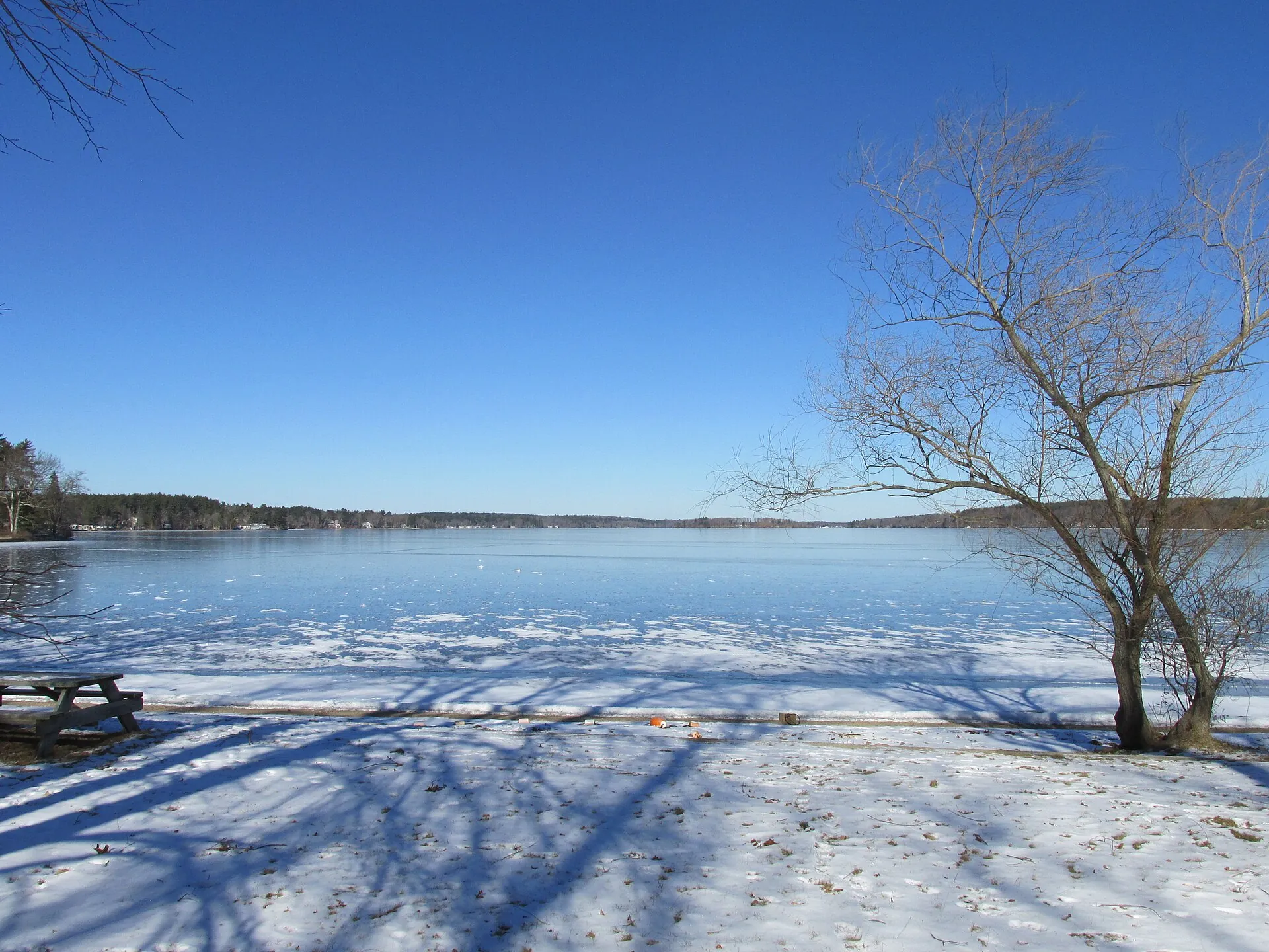 Long Pond, Lakeville, Massachusetts.