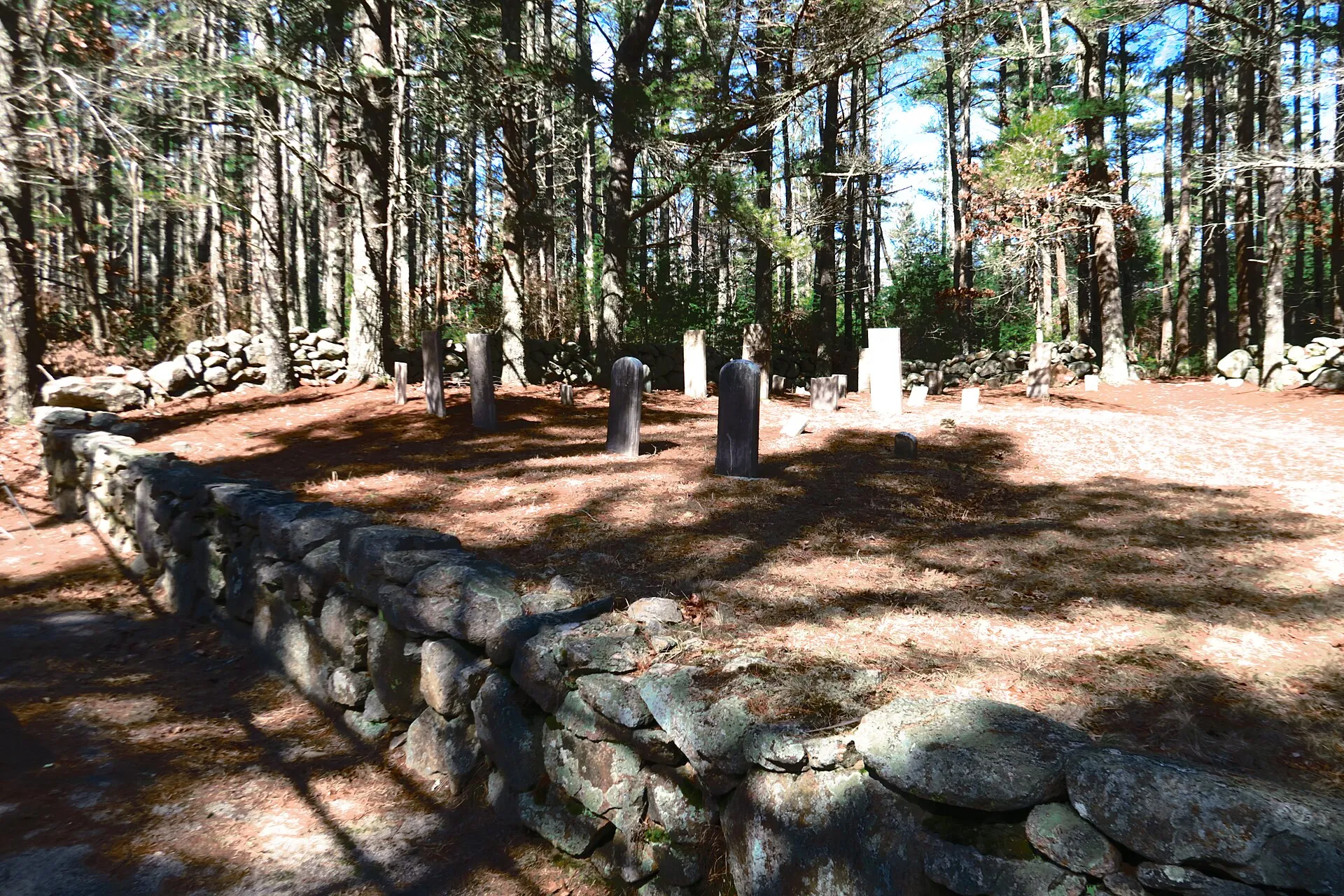 Blankenship Cemetery, Marion, Massachusetts.