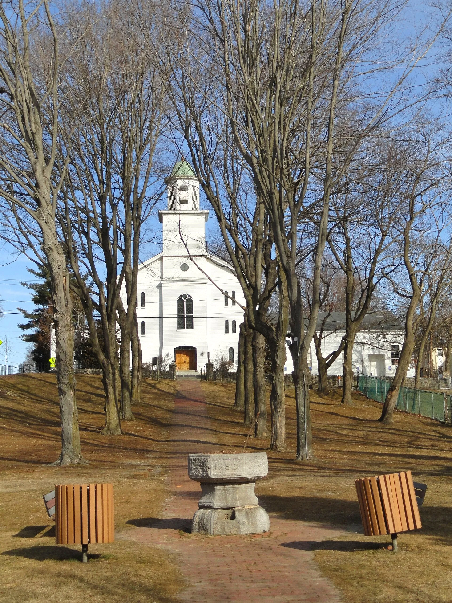 Union Common in Marlborough, Massachusetts, USA.