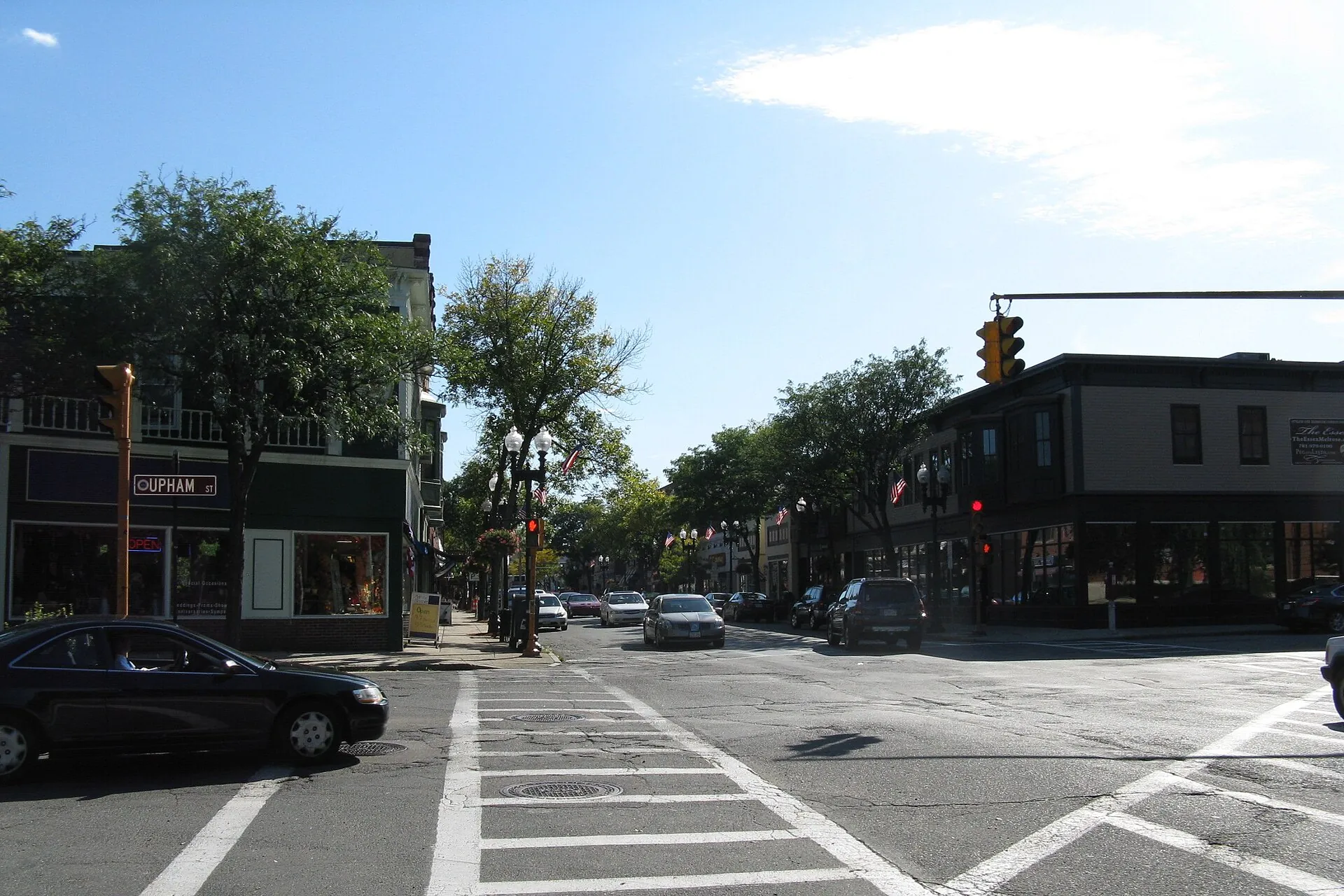 Main Street, Melrose Massachusetts.