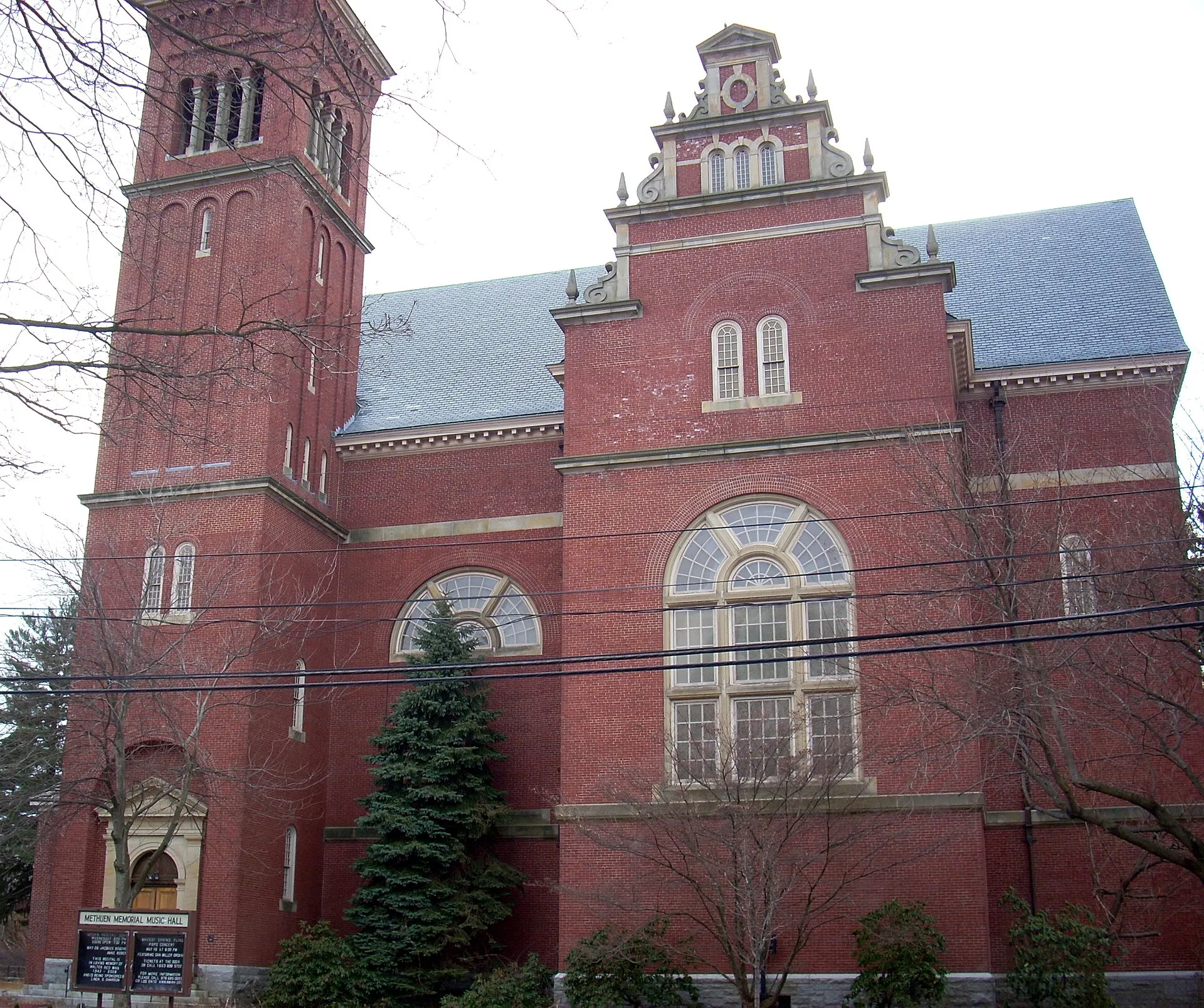 Methuen Memorial Music Hall, 192 Broadway, Methuen, Massachusetts