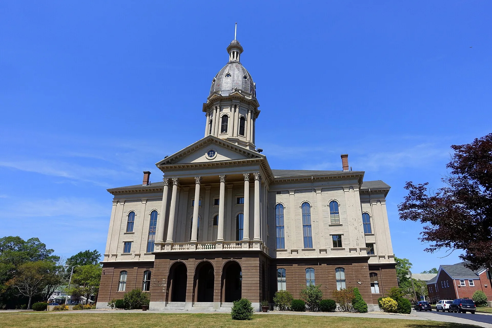 Town Hall, Middleborough, Massachusetts.